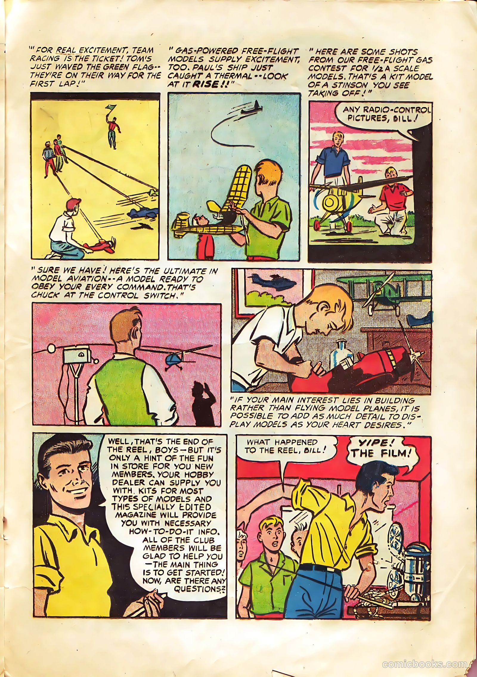 Flying Models v61 #3 (1954) — page 13 of 18