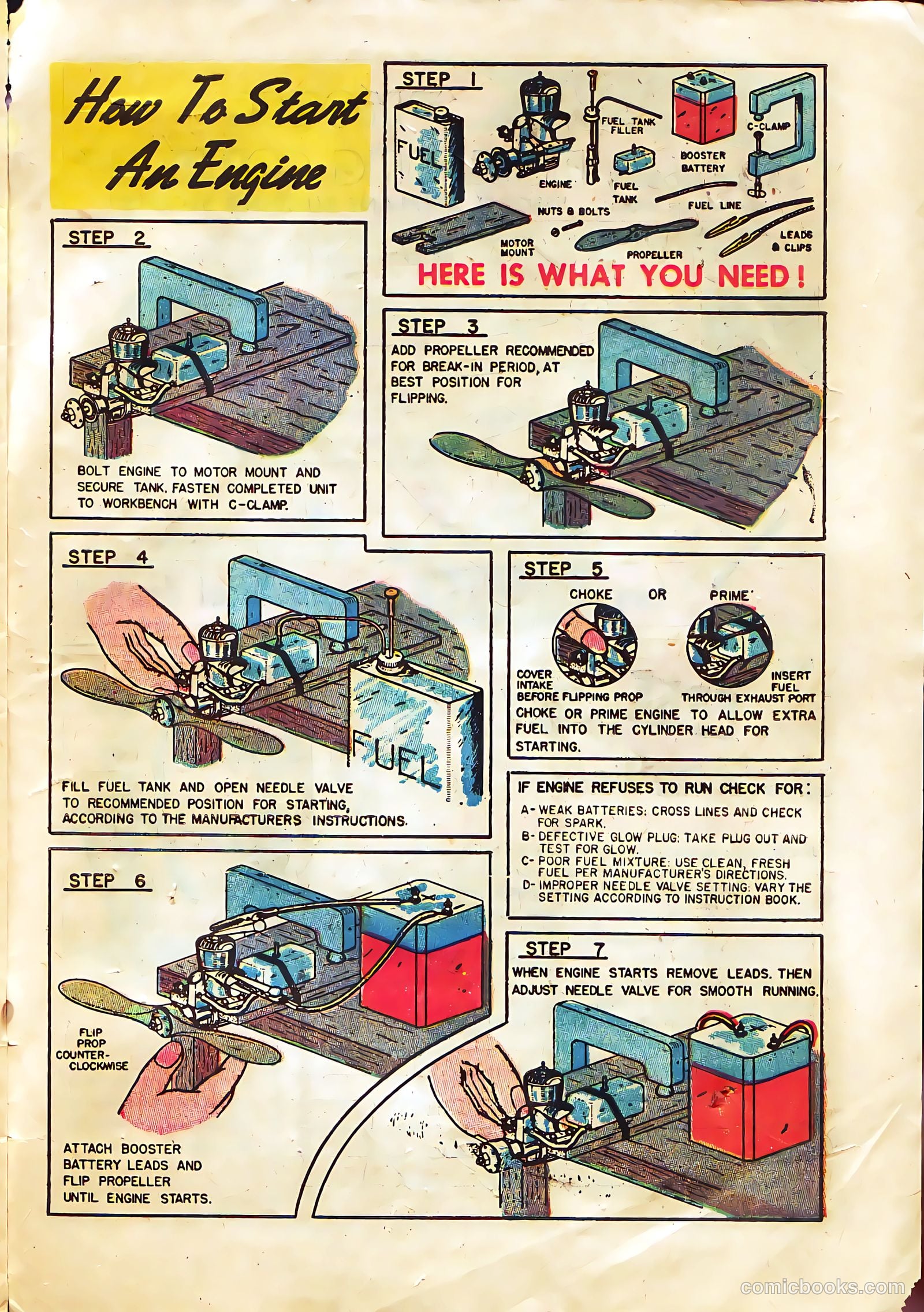 Flying Models v61 #3 (1954) — page 15 of 18