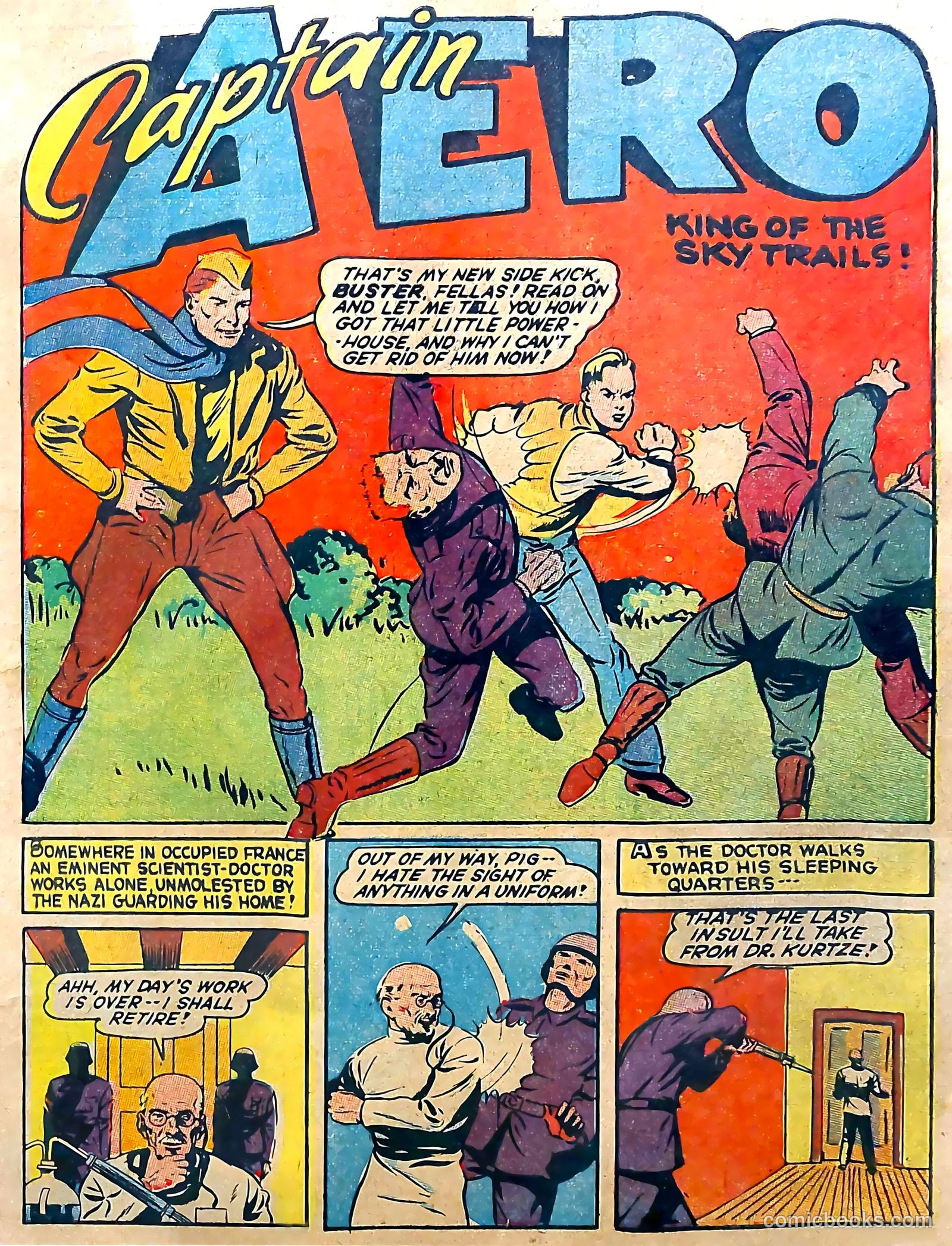 Captain Aero Comics #6 (1941) — page 3 of 68