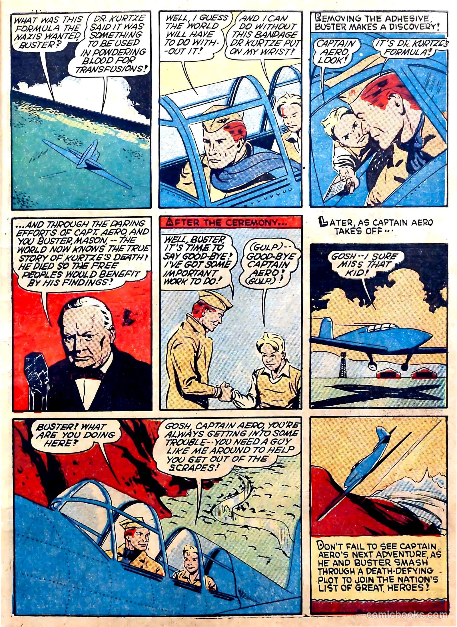 Captain Aero Comics #6 (1941) — page 13 of 68