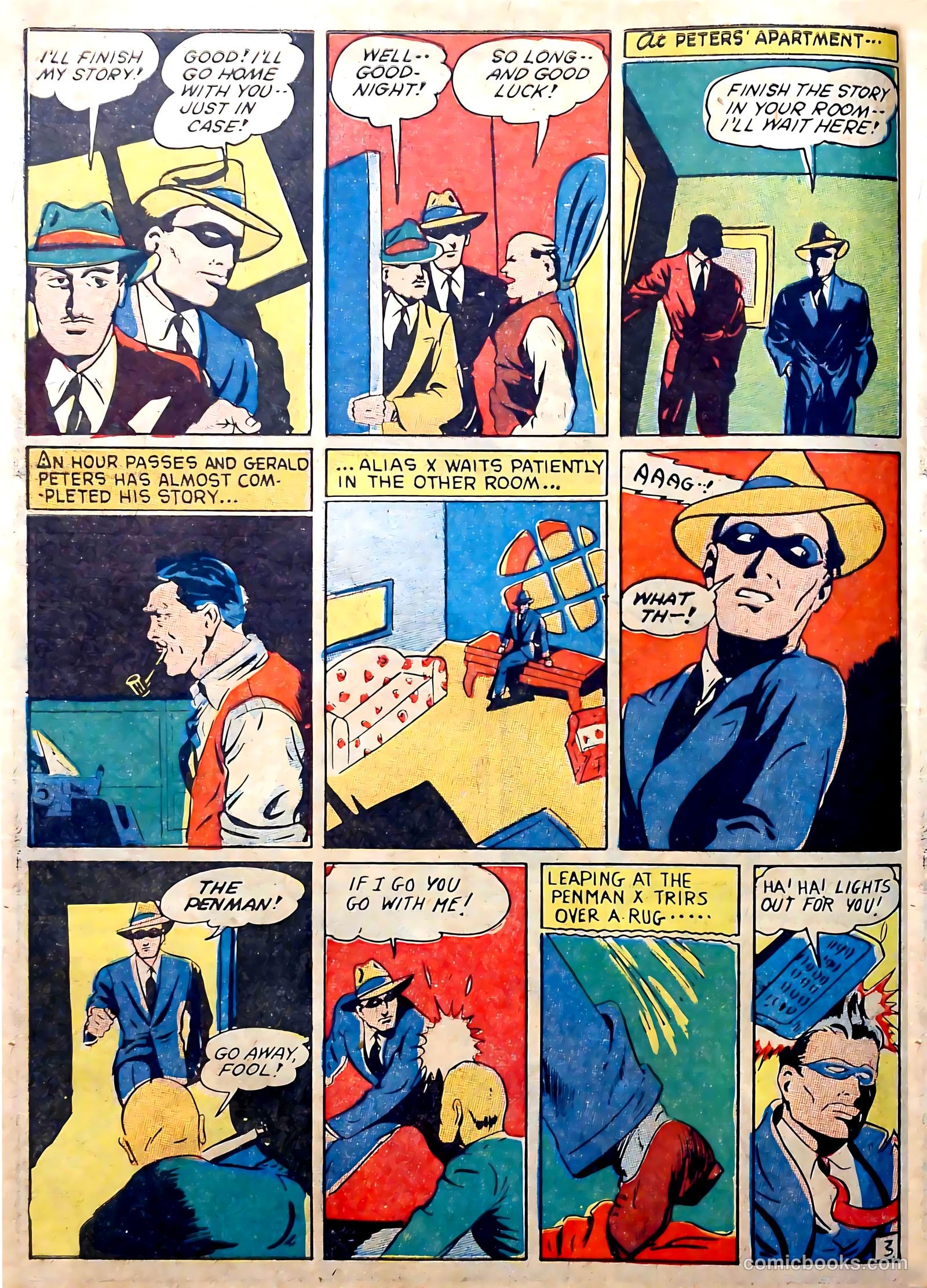 Captain Aero Comics #6 (1941) — page 16 of 68