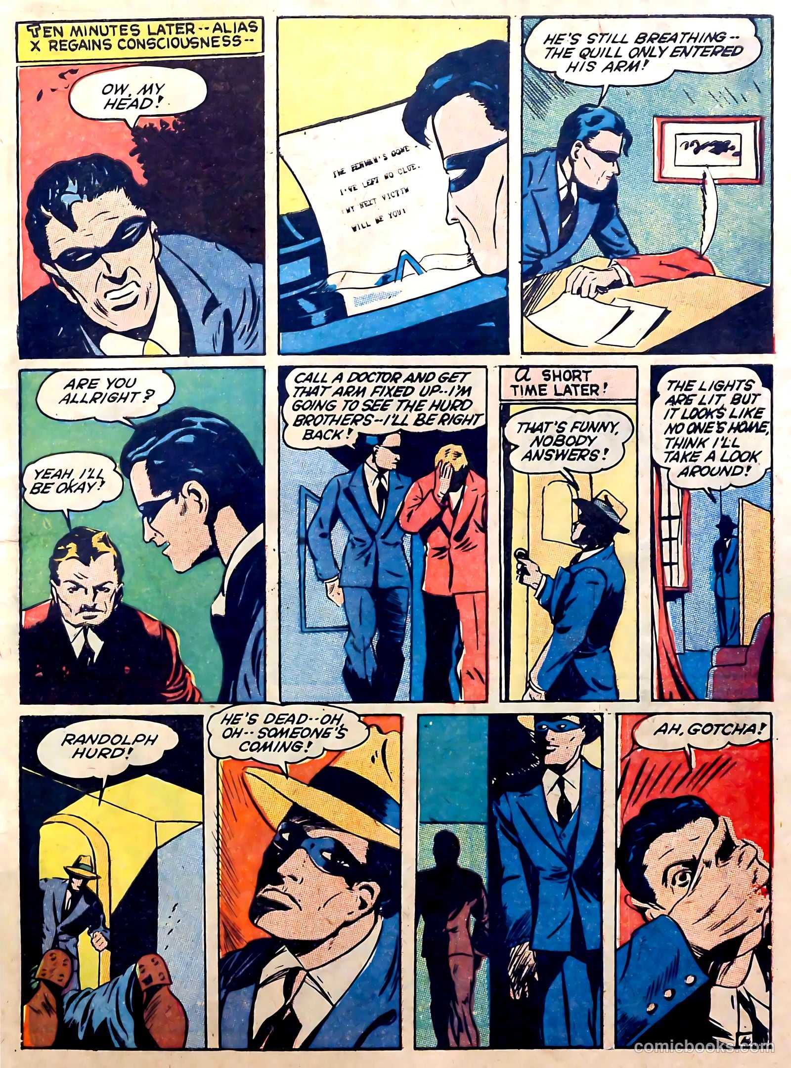 Captain Aero Comics #6 (1941) — page 17 of 68