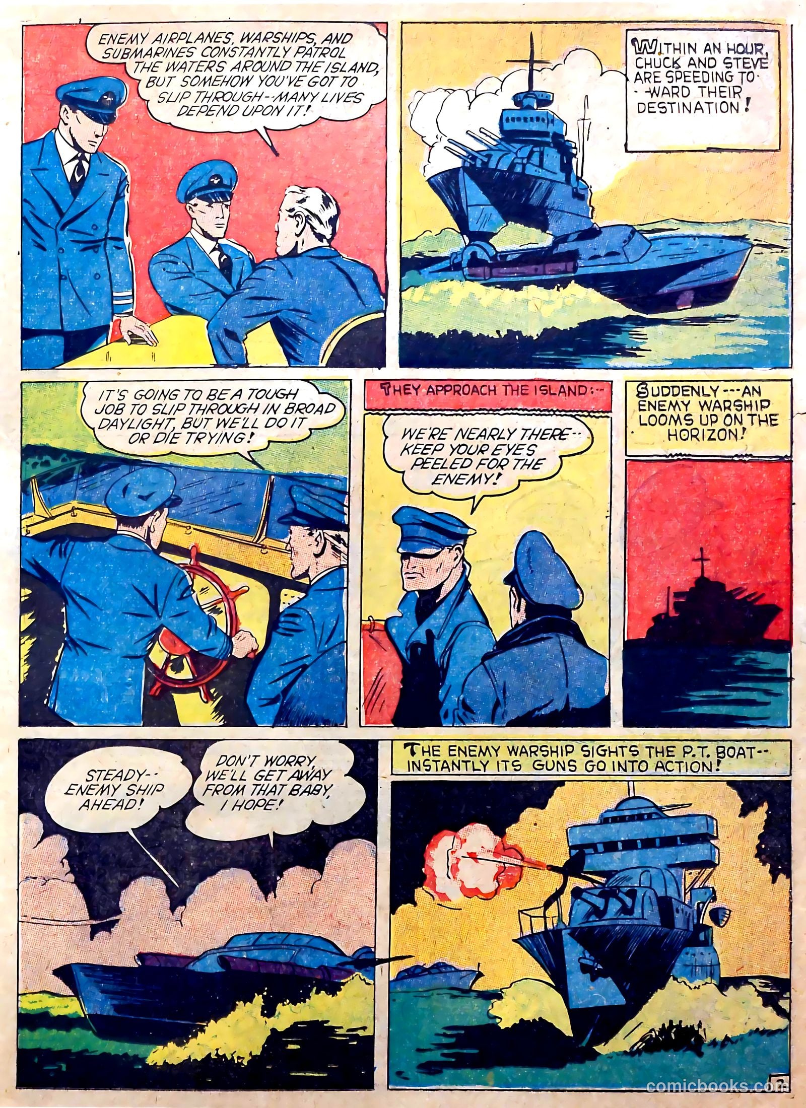Captain Aero Comics #6 (1941) — page 35 of 68