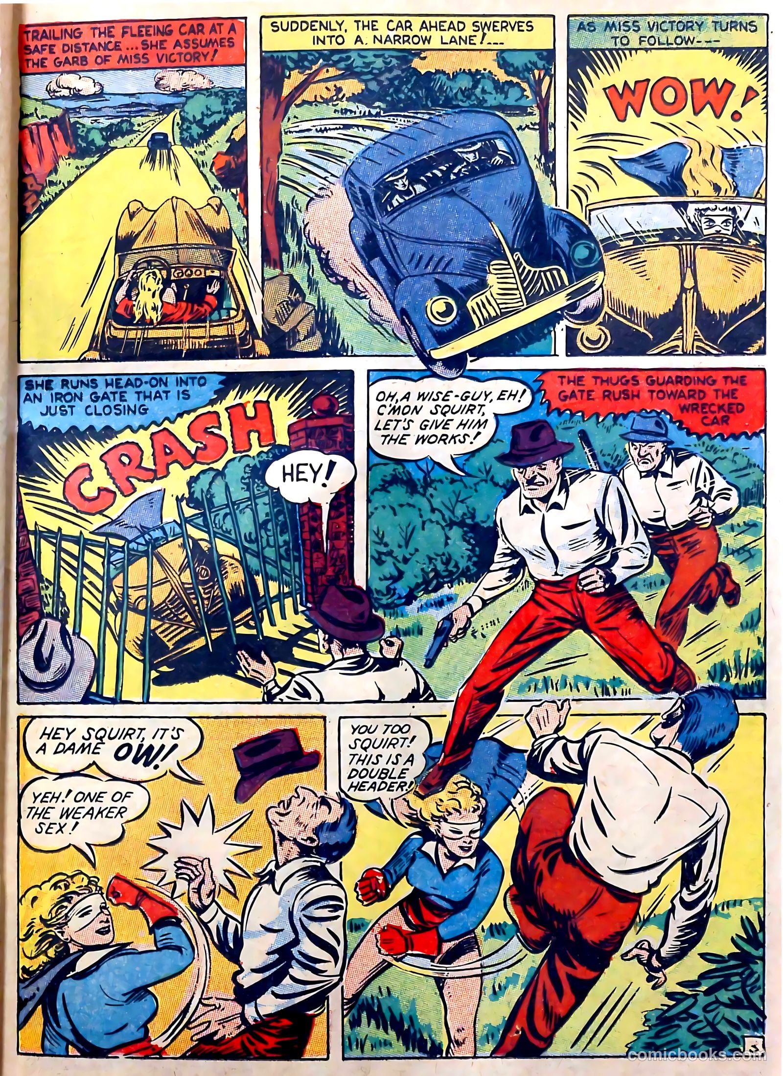 Captain Aero Comics #6 (1941) — page 49 of 68