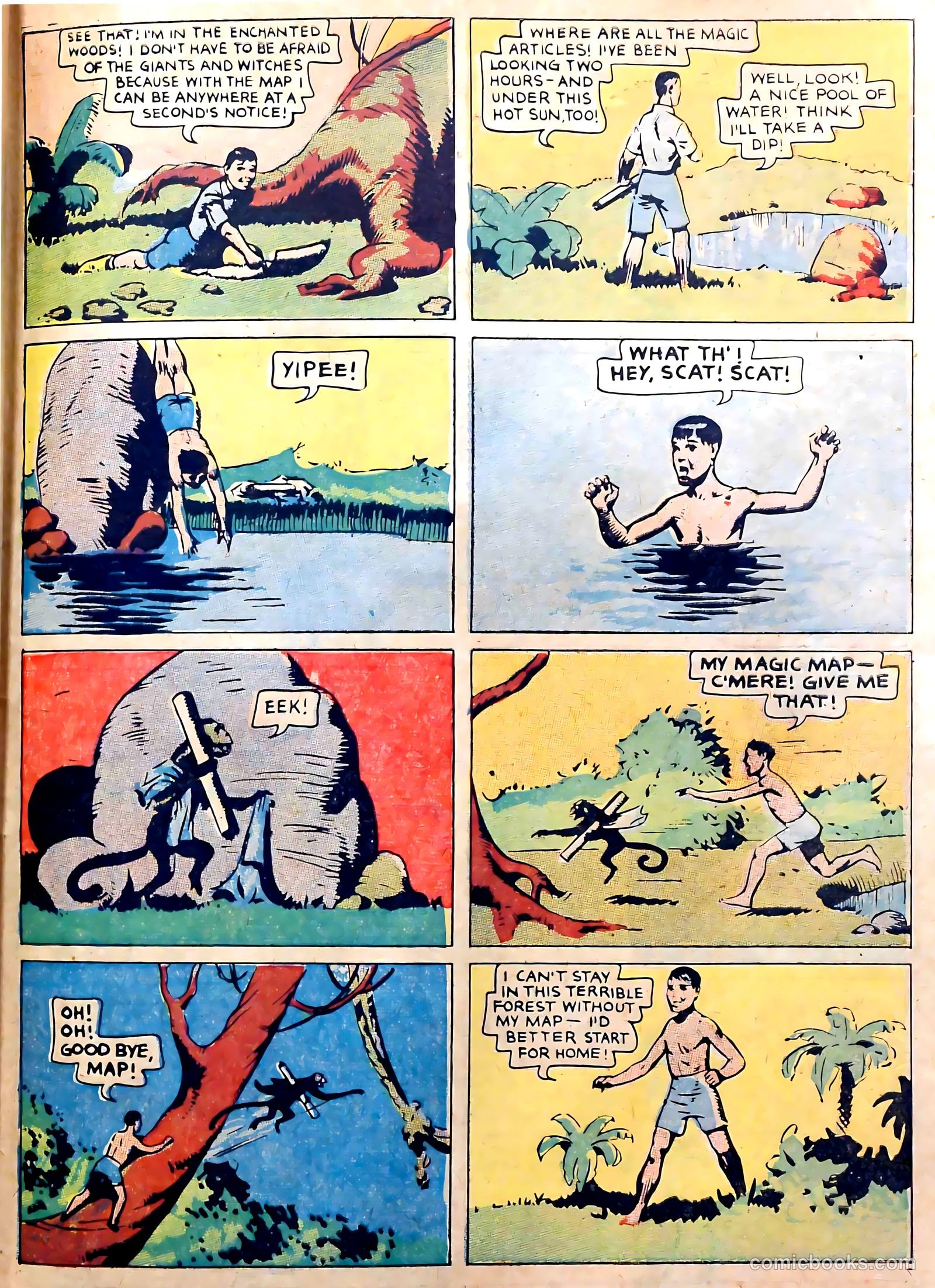Captain Aero Comics #6 (1941) — page 53 of 68