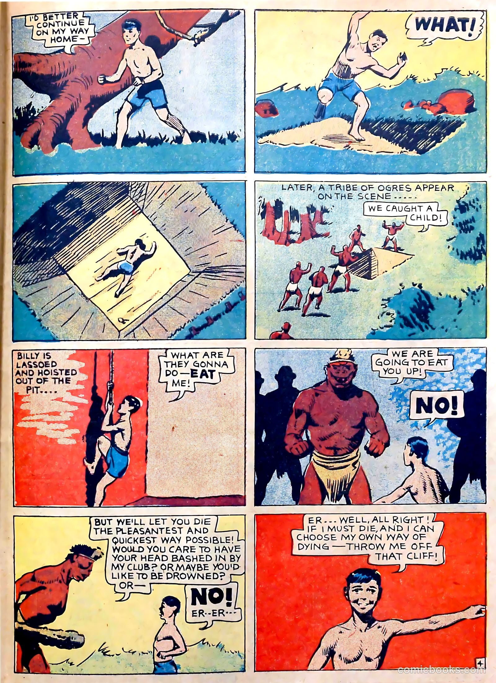 Captain Aero Comics #6 (1941) — page 55 of 68