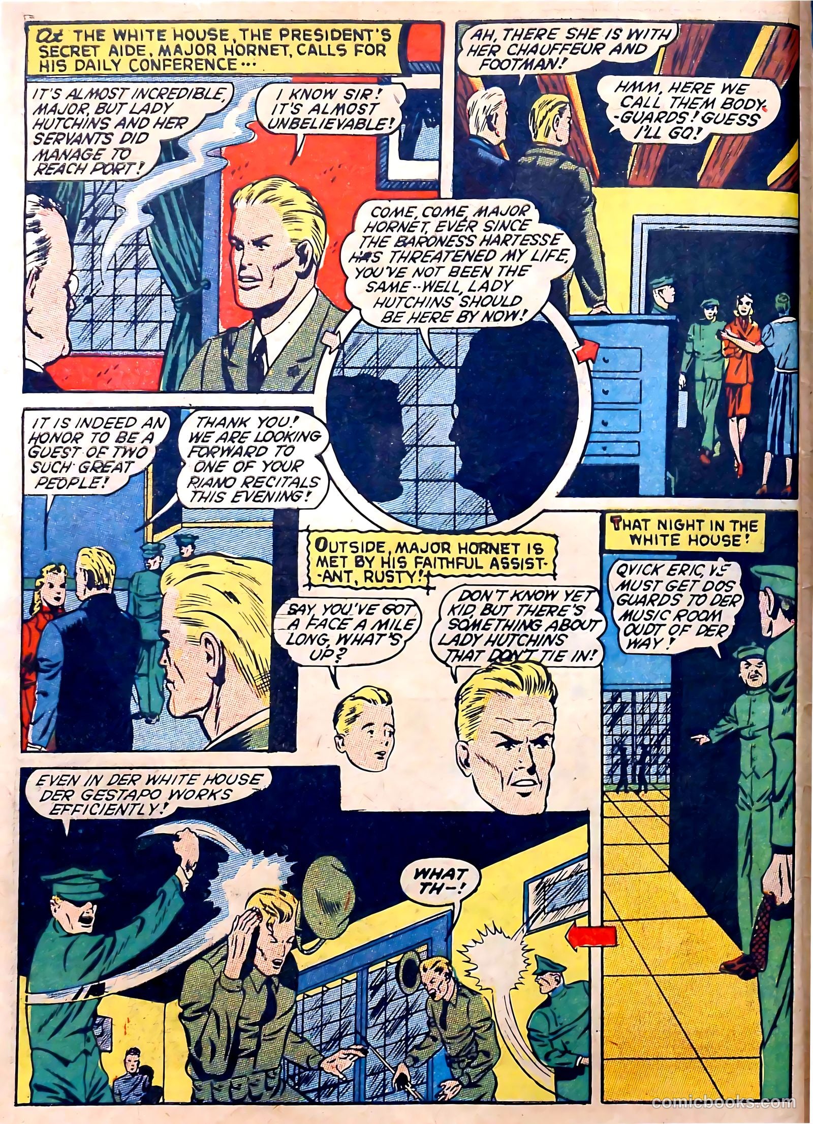 Captain Aero Comics #6 (1941) — page 60 of 68