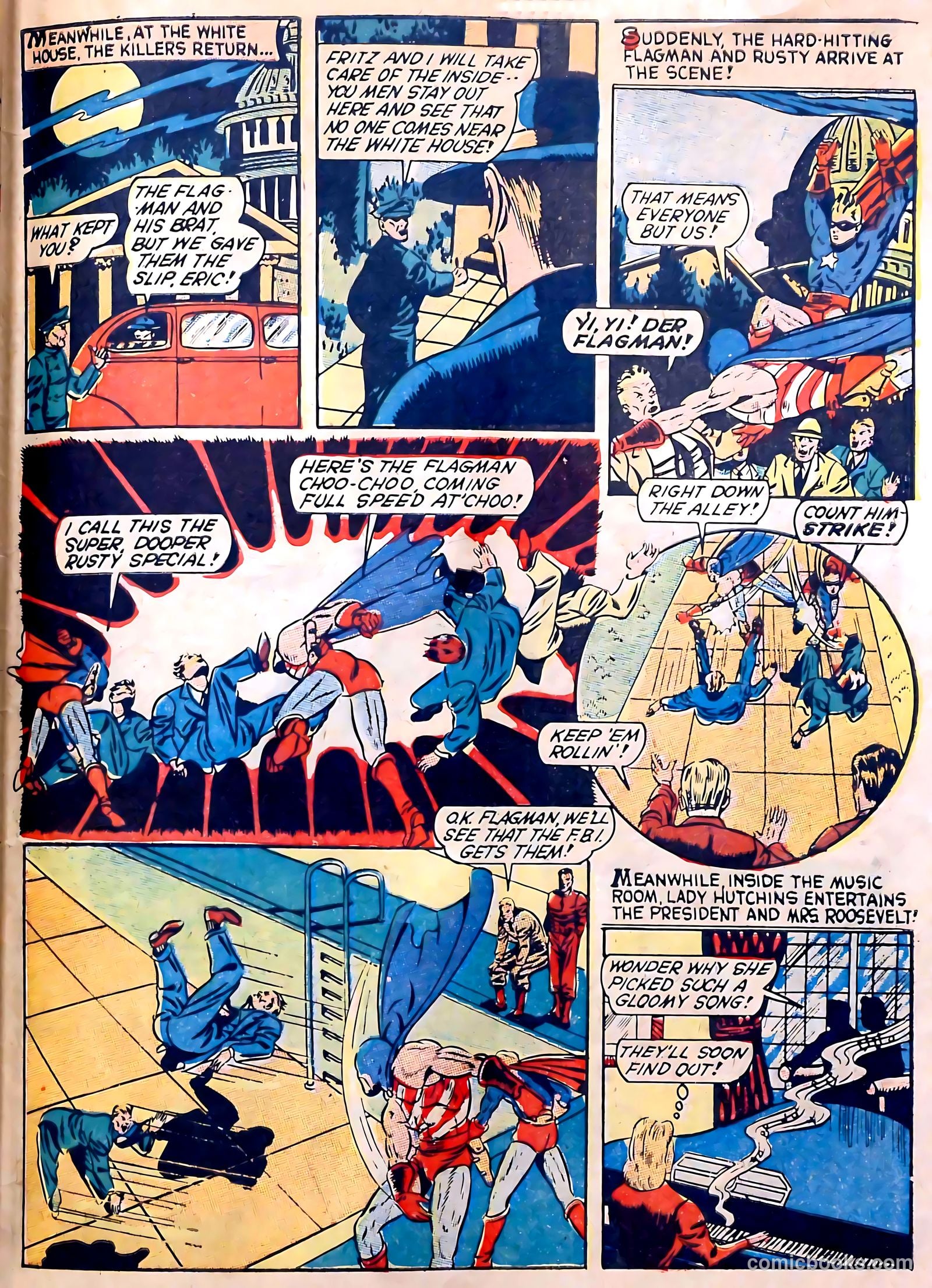 Captain Aero Comics #6 (1941) — page 63 of 68