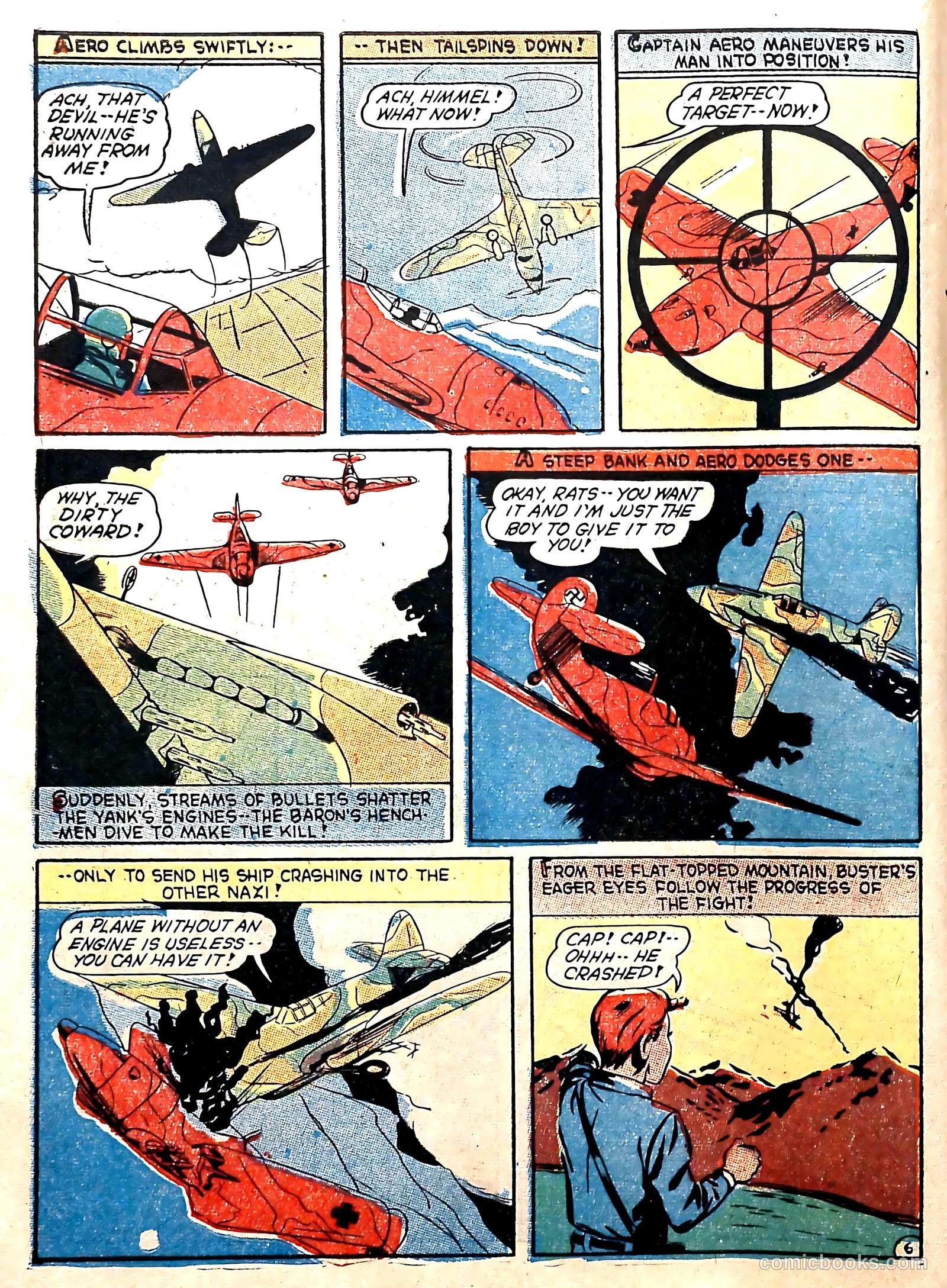 Captain Aero Comics #8 (1941) — page 8 of 68