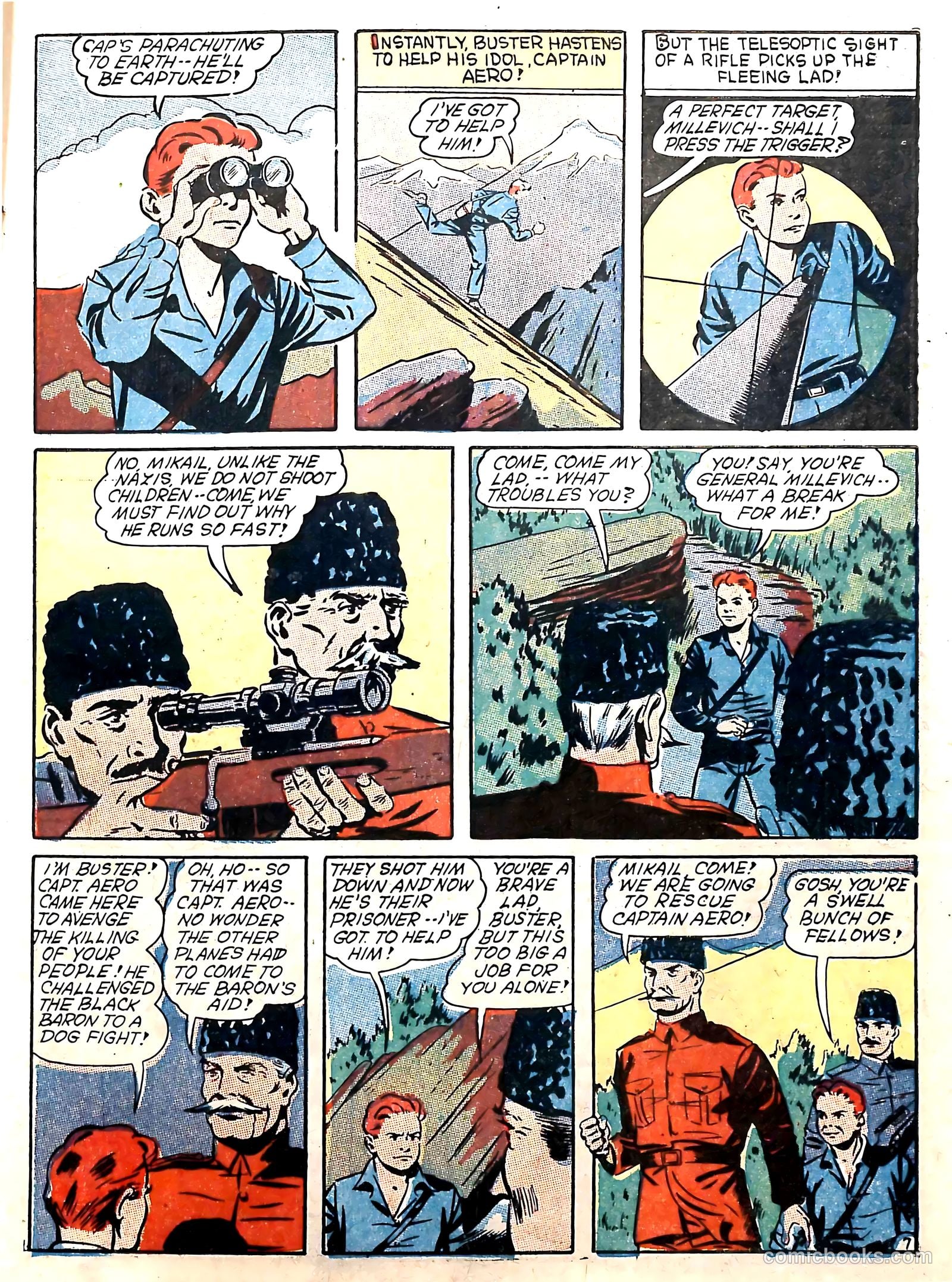 Captain Aero Comics #8 (1941) — page 9 of 68