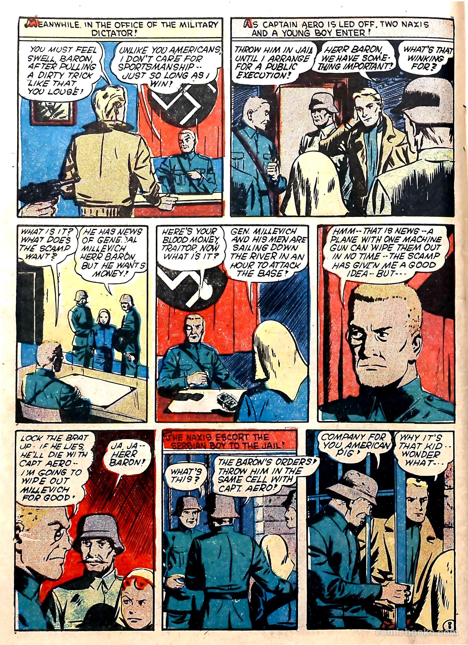 Captain Aero Comics #8 (1941) — page 10 of 68