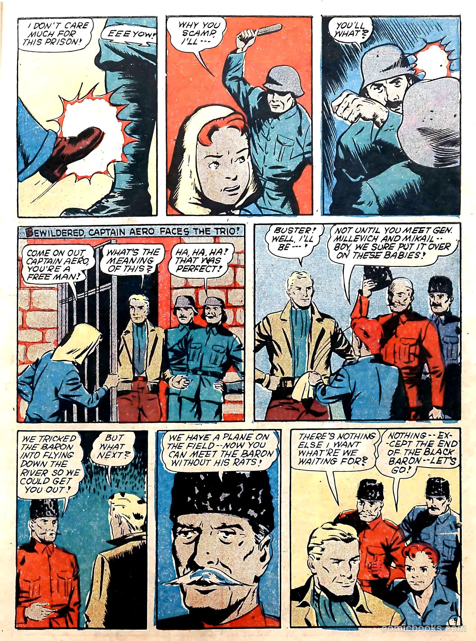 Captain Aero Comics #8 (1941) — page 11 of 68