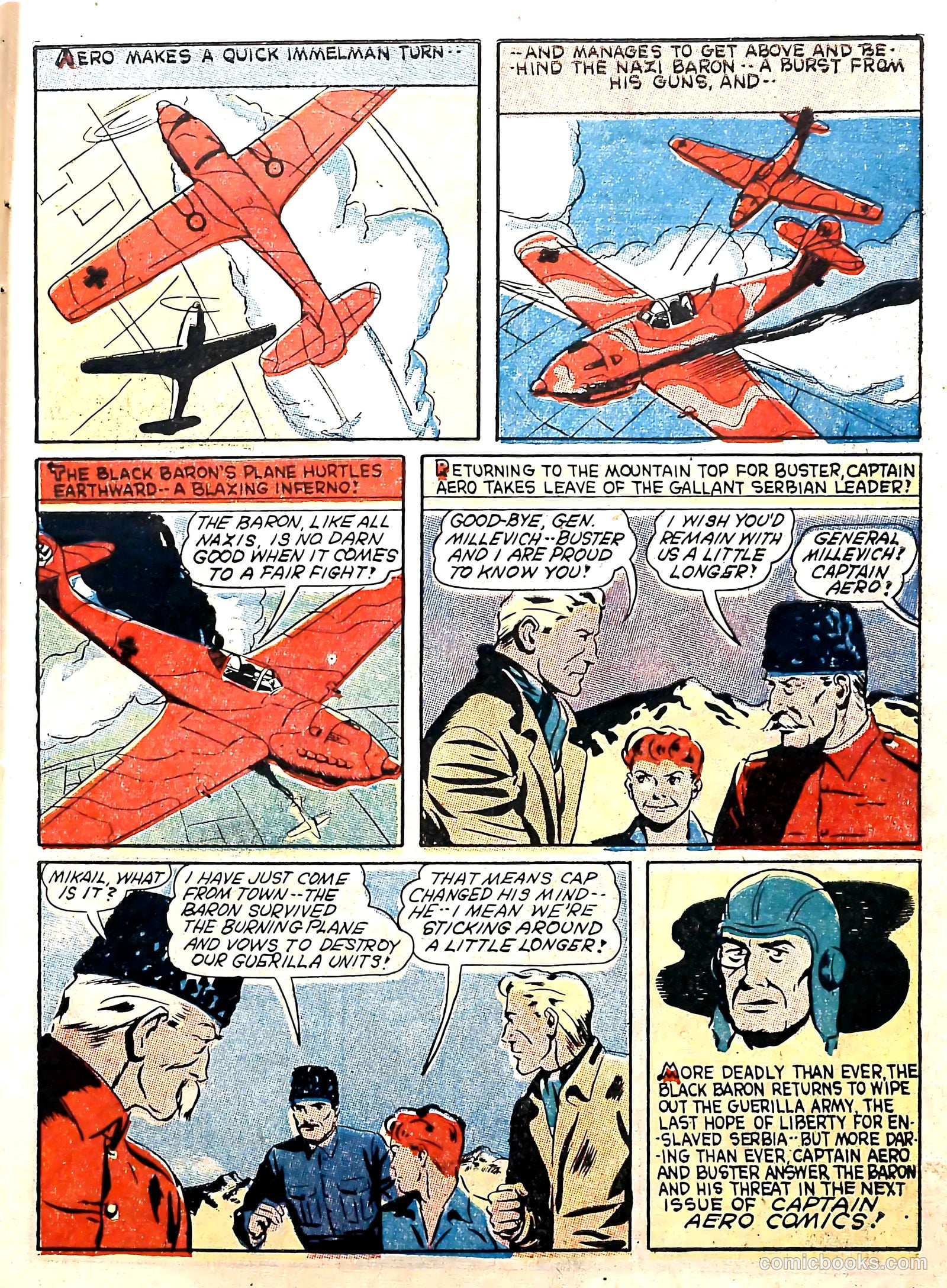 Captain Aero Comics #8 (1941) — page 13 of 68