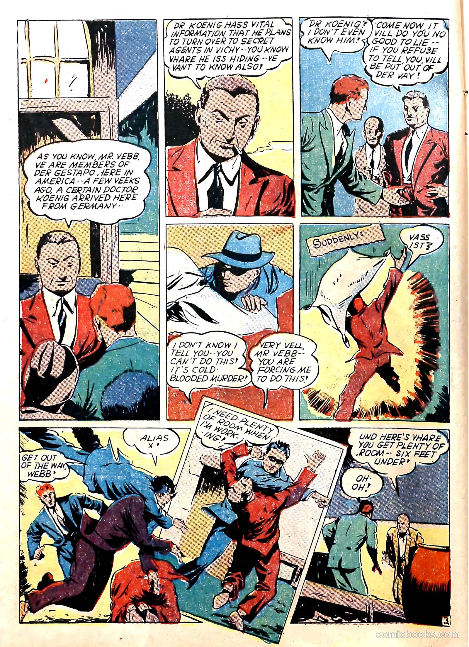 Captain Aero Comics #8 (1941) — page 16 of 68