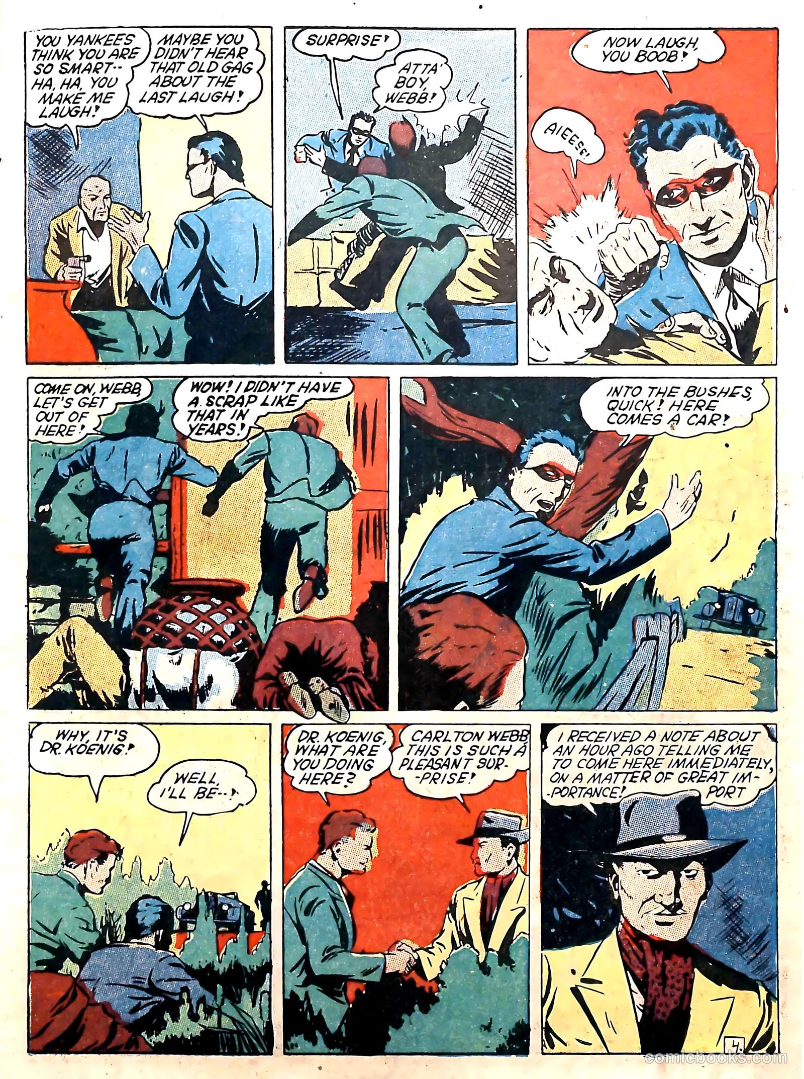 Captain Aero Comics #8 (1941) — page 17 of 68