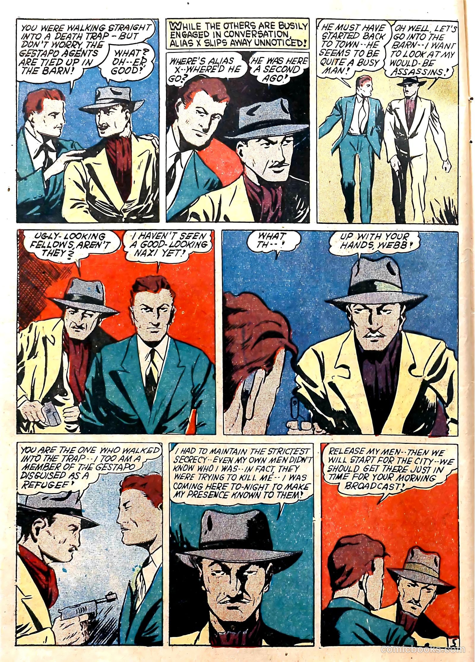 Captain Aero Comics #8 (1941) — page 18 of 68