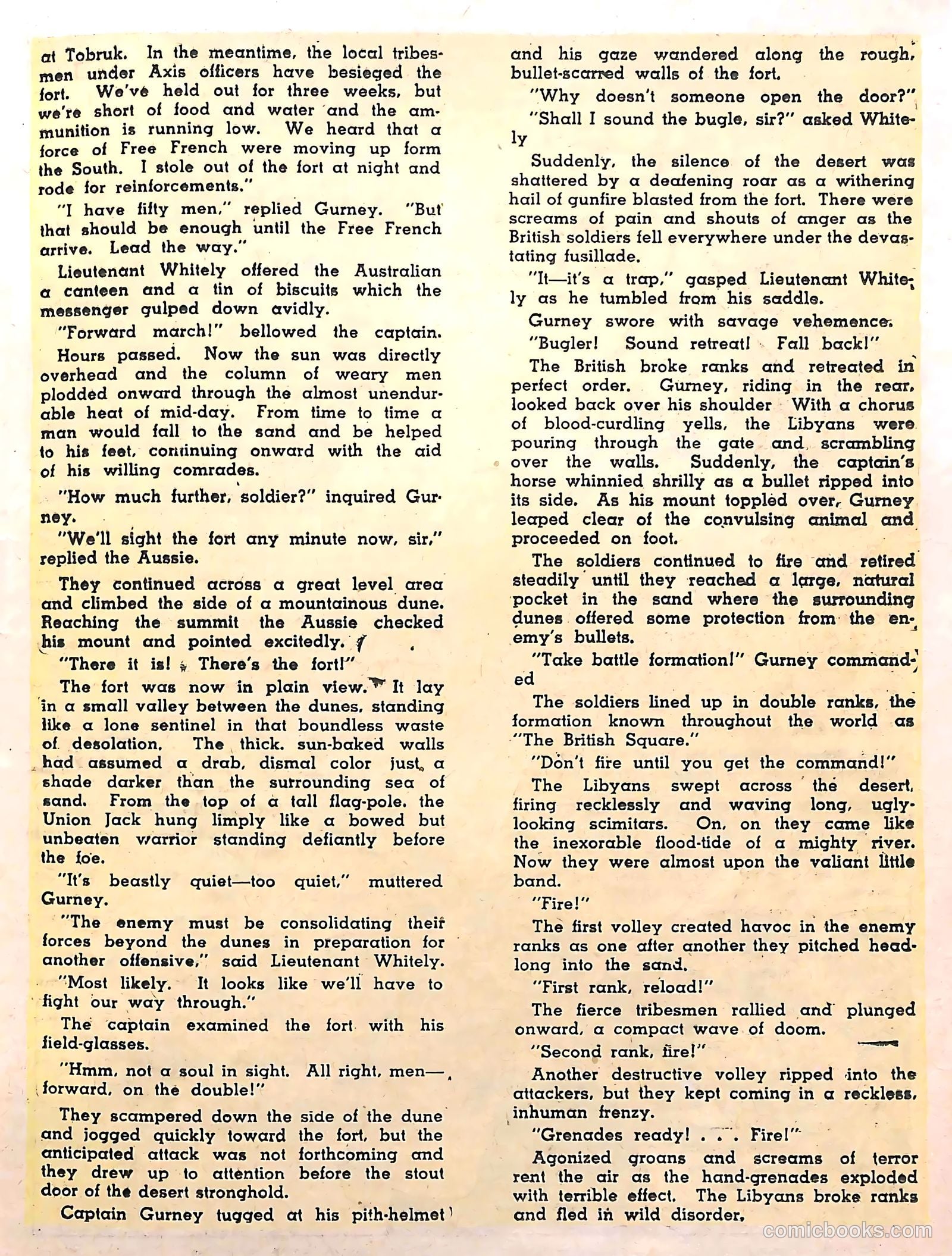 Captain Aero Comics #8 (1941) — page 33 of 68