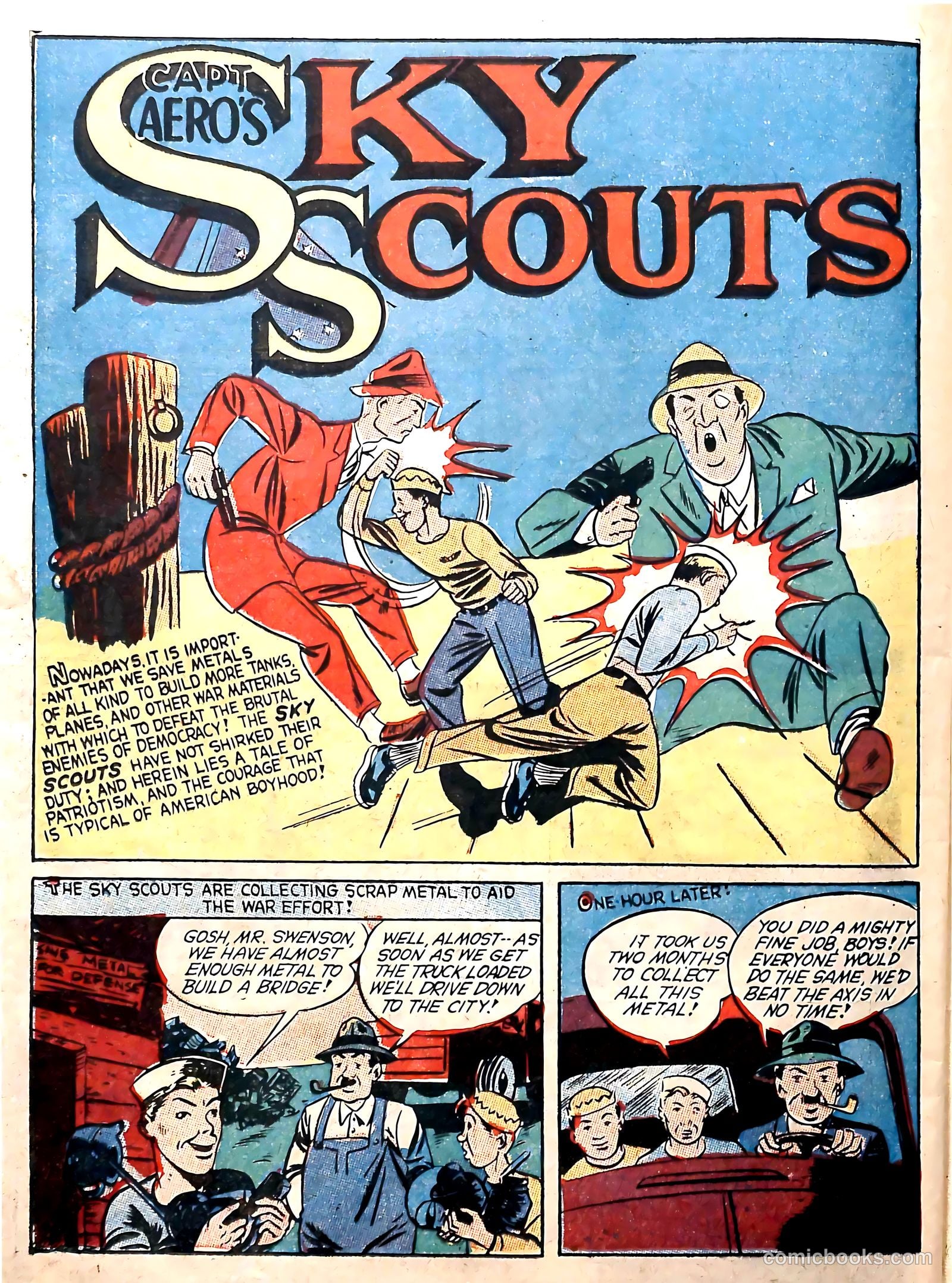 Captain Aero Comics #8 (1941) — page 44 of 68