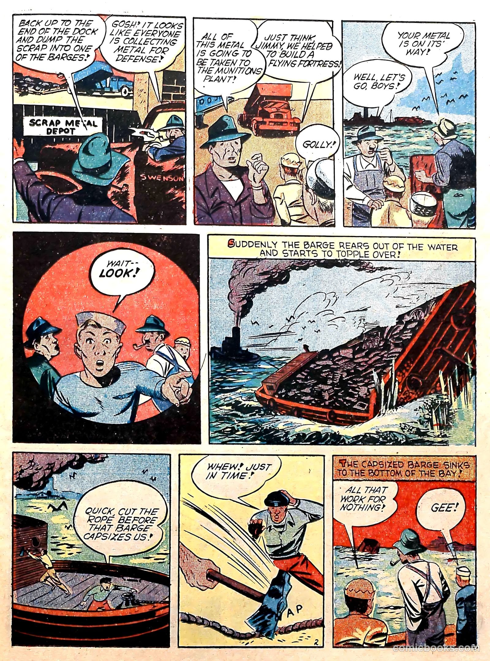 Captain Aero Comics #8 (1941) — page 45 of 68