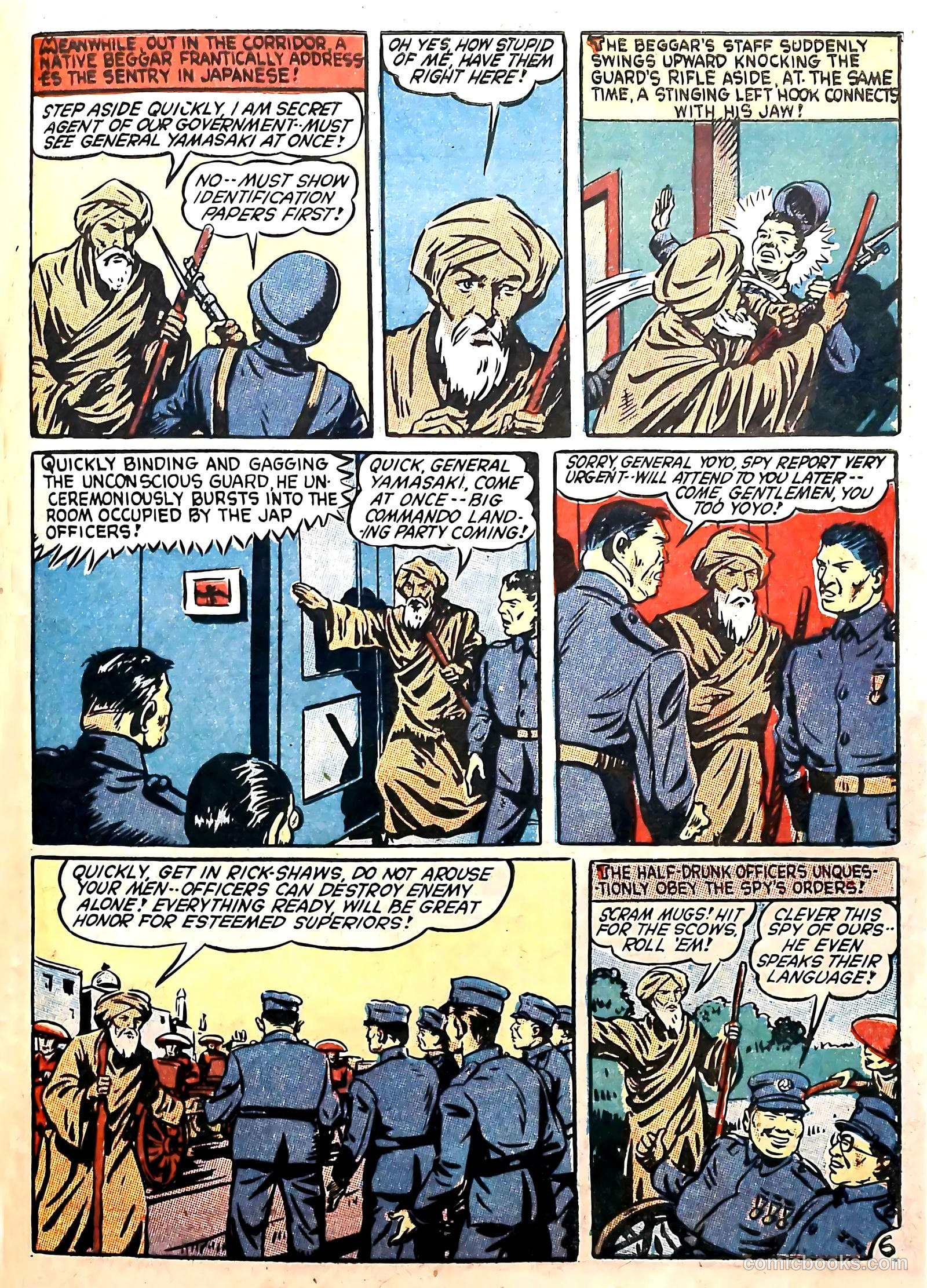 Captain Aero Comics #8 (1941) — page 57 of 68