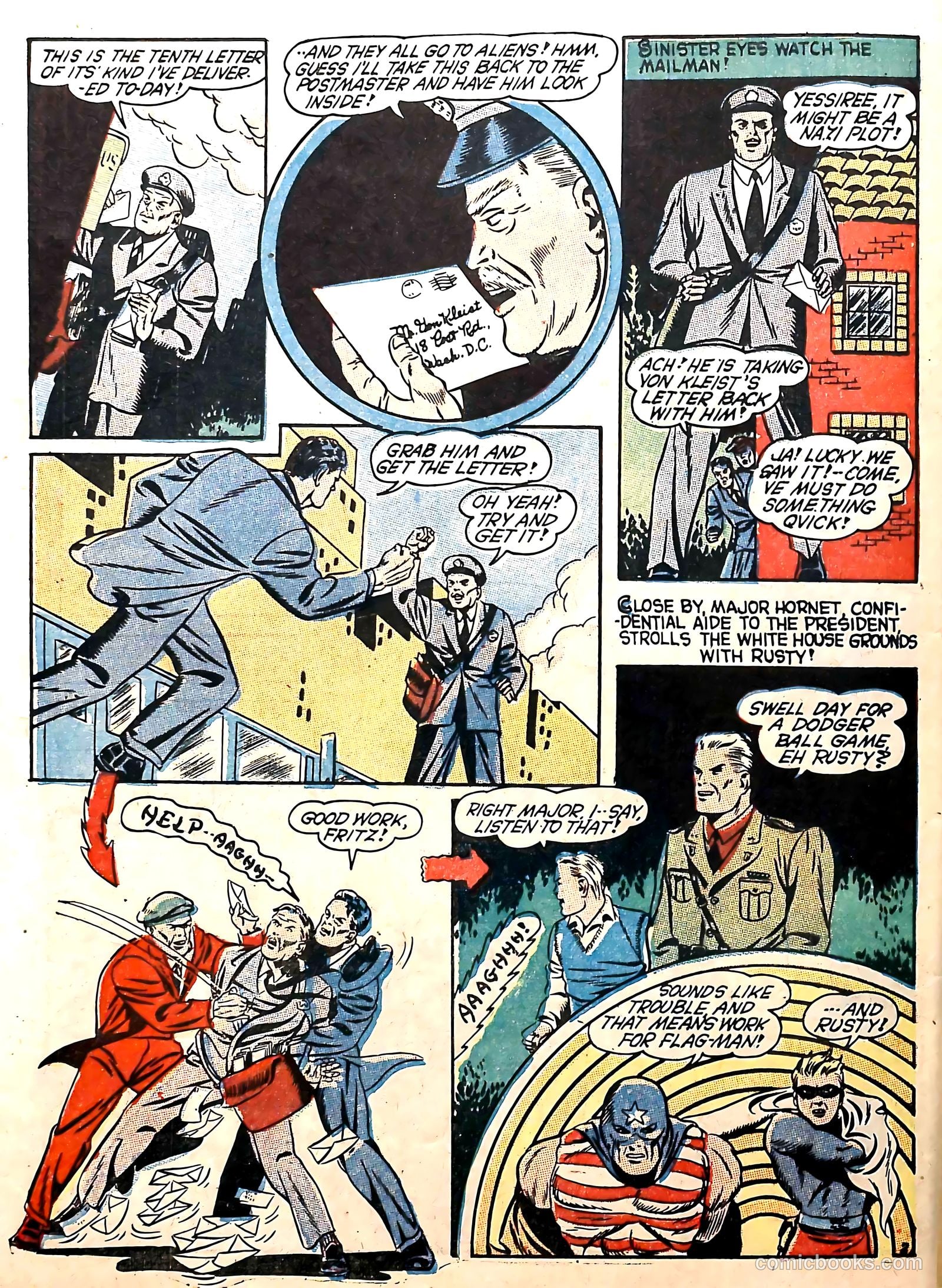 Captain Aero Comics #8 (1941) — page 60 of 68