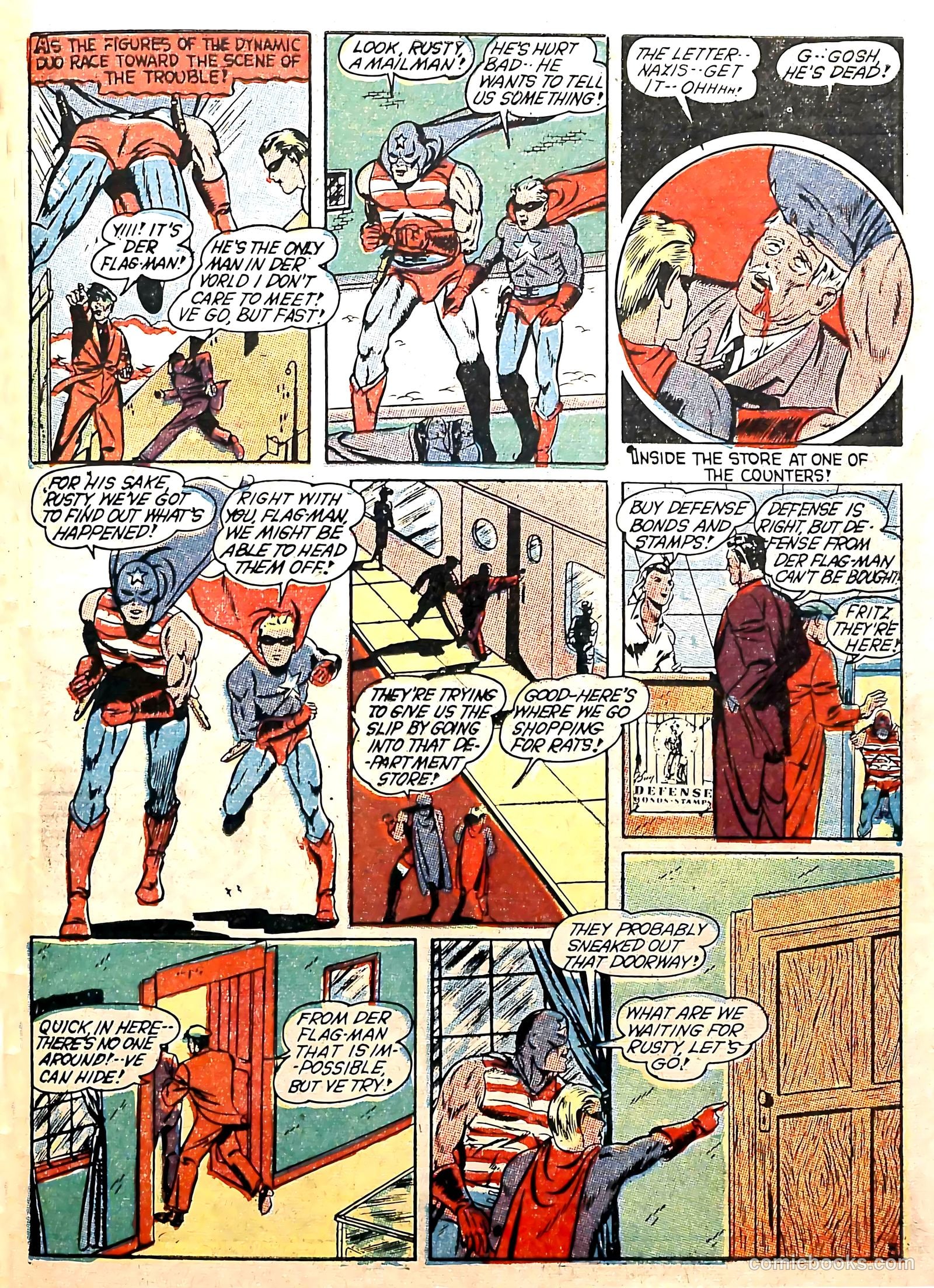 Captain Aero Comics #8 (1941) — page 61 of 68