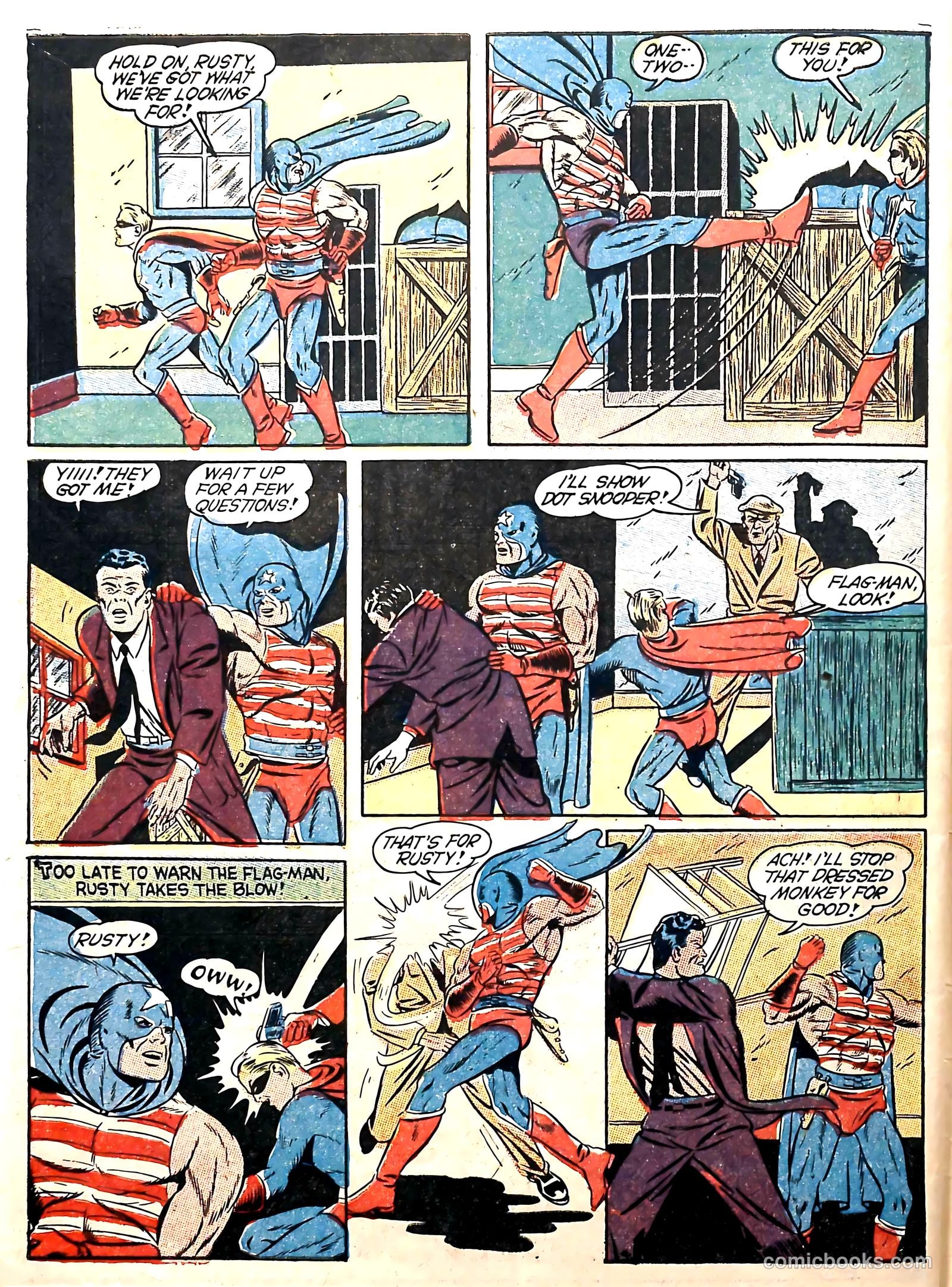 Captain Aero Comics #8 (1941) — page 62 of 68