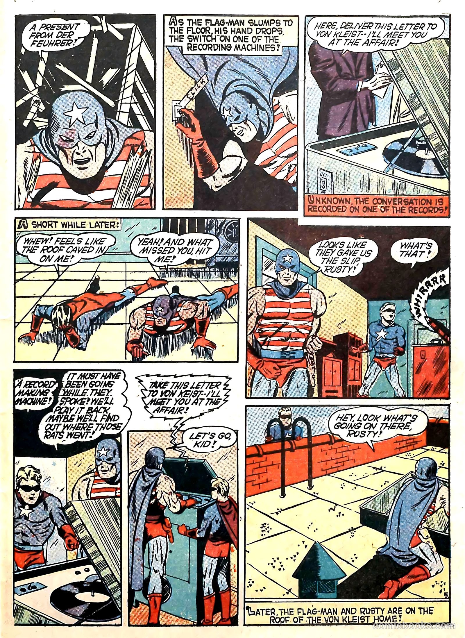 Captain Aero Comics #8 (1941) — page 63 of 68