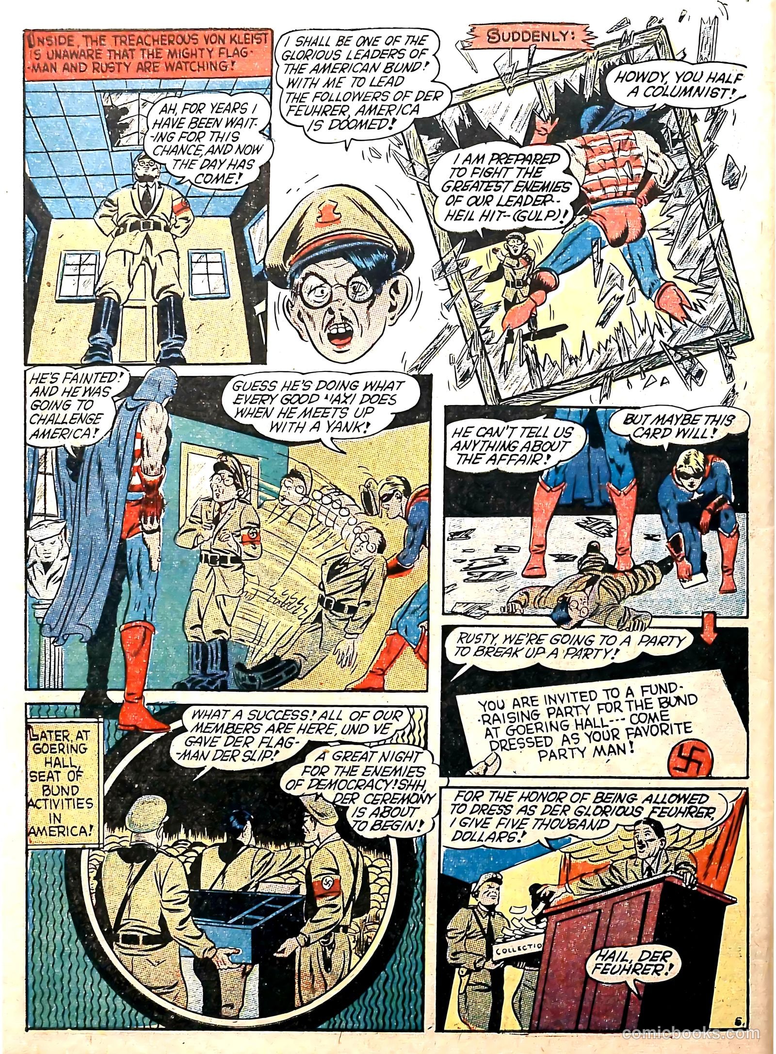 Captain Aero Comics #8 (1941) — page 64 of 68
