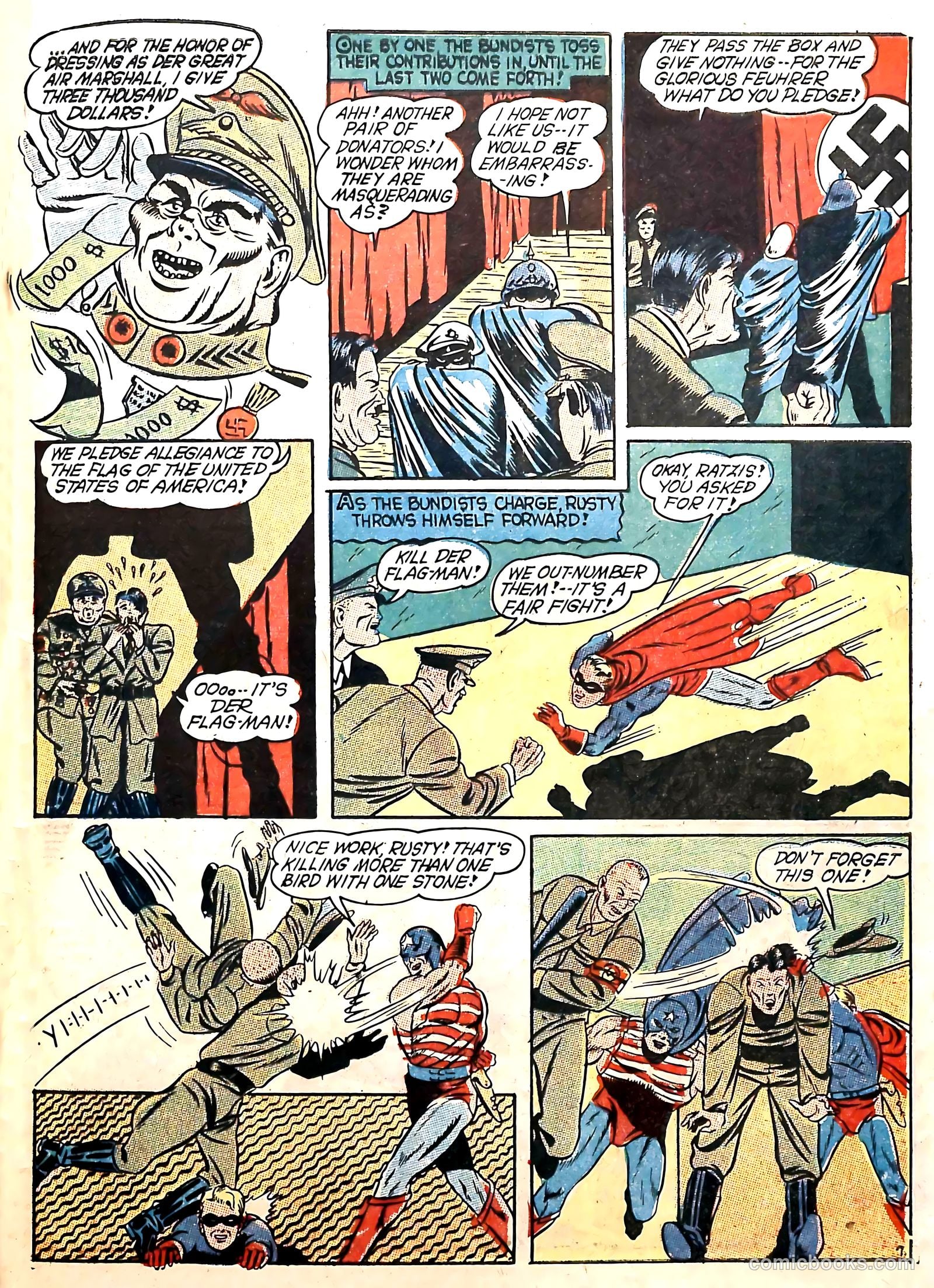 Captain Aero Comics #8 (1941) — page 65 of 68