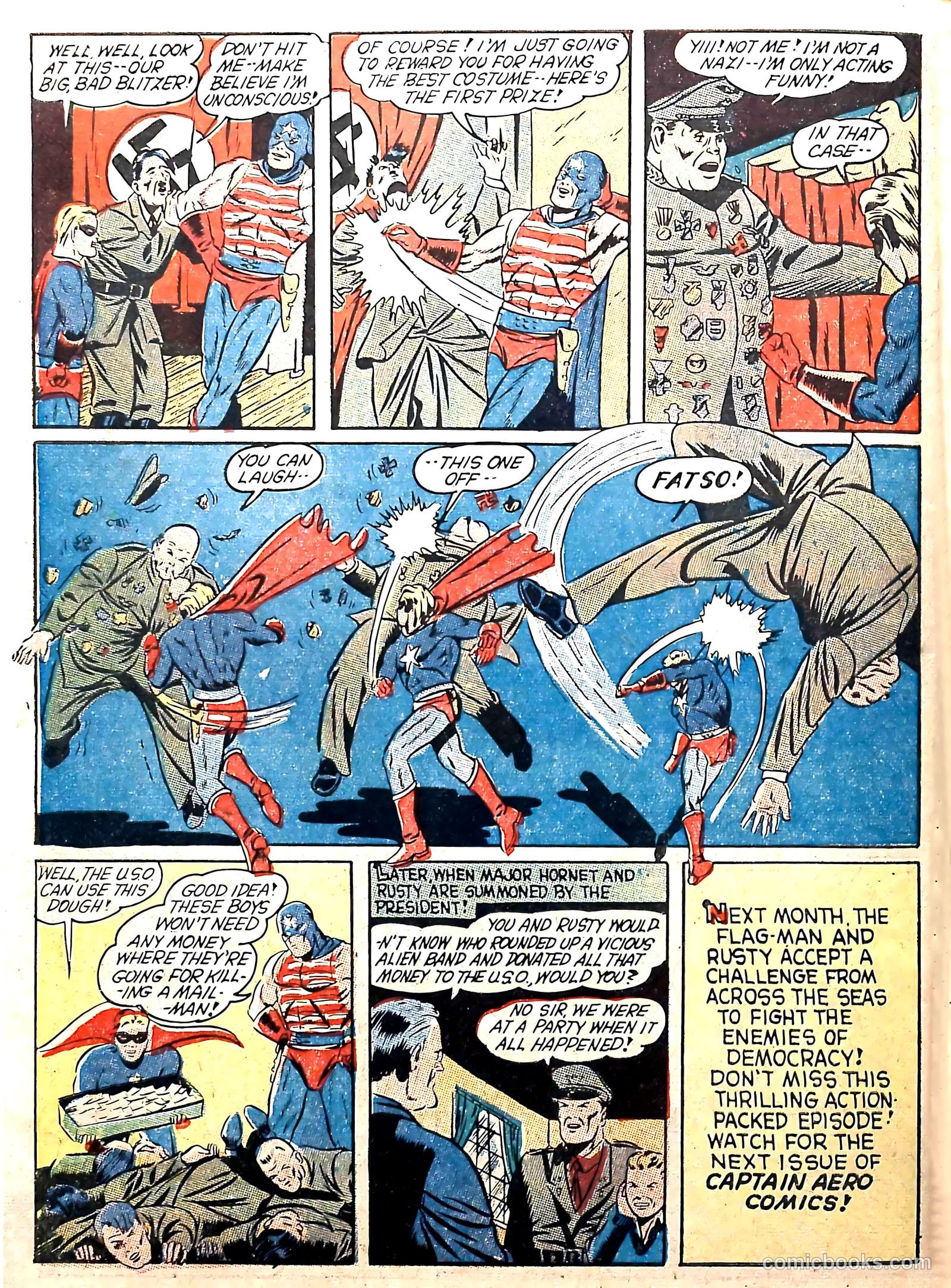 Captain Aero Comics #8 (1941) — page 66 of 68
