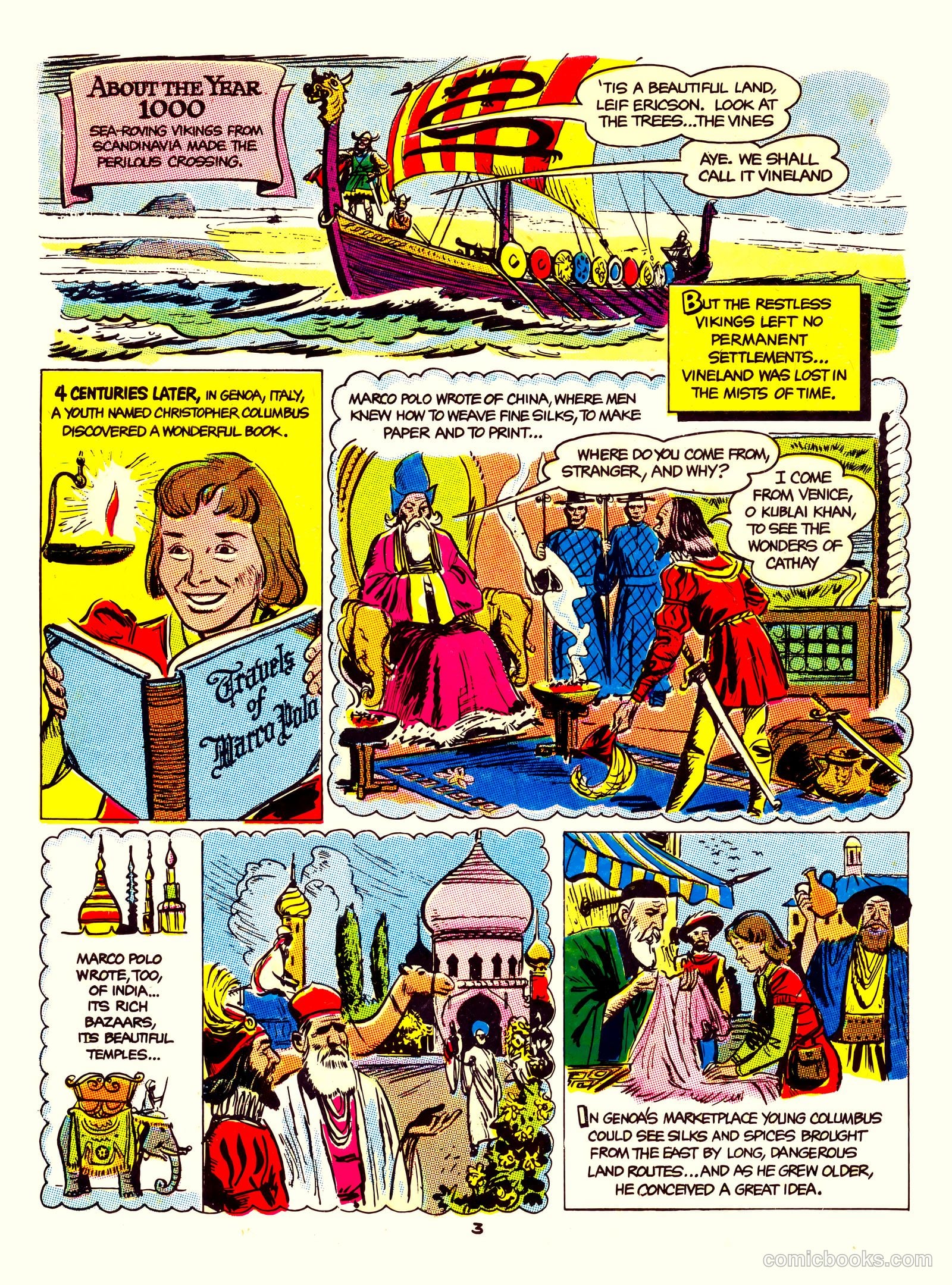 A Picture Story of the United States #nn (1951) — page 3 of 52