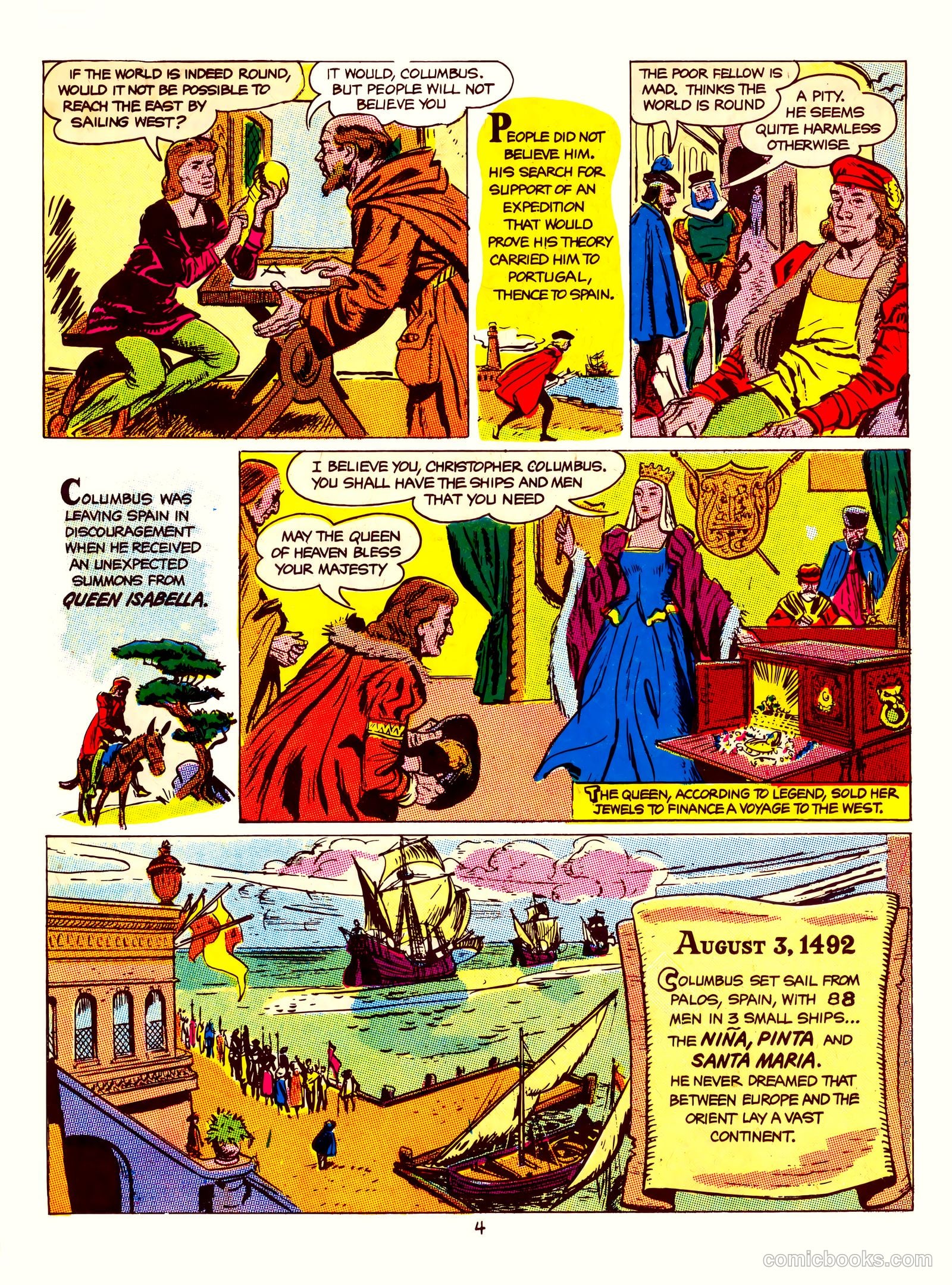 A Picture Story of the United States #nn (1951) — page 4 of 52