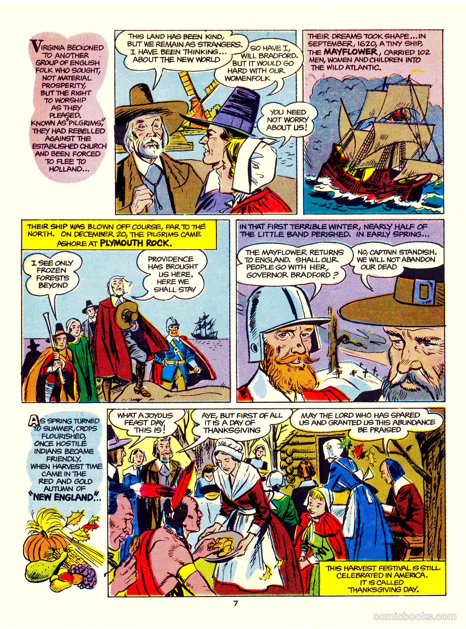 A Picture Story of the United States #nn (1951) — page 7 of 52