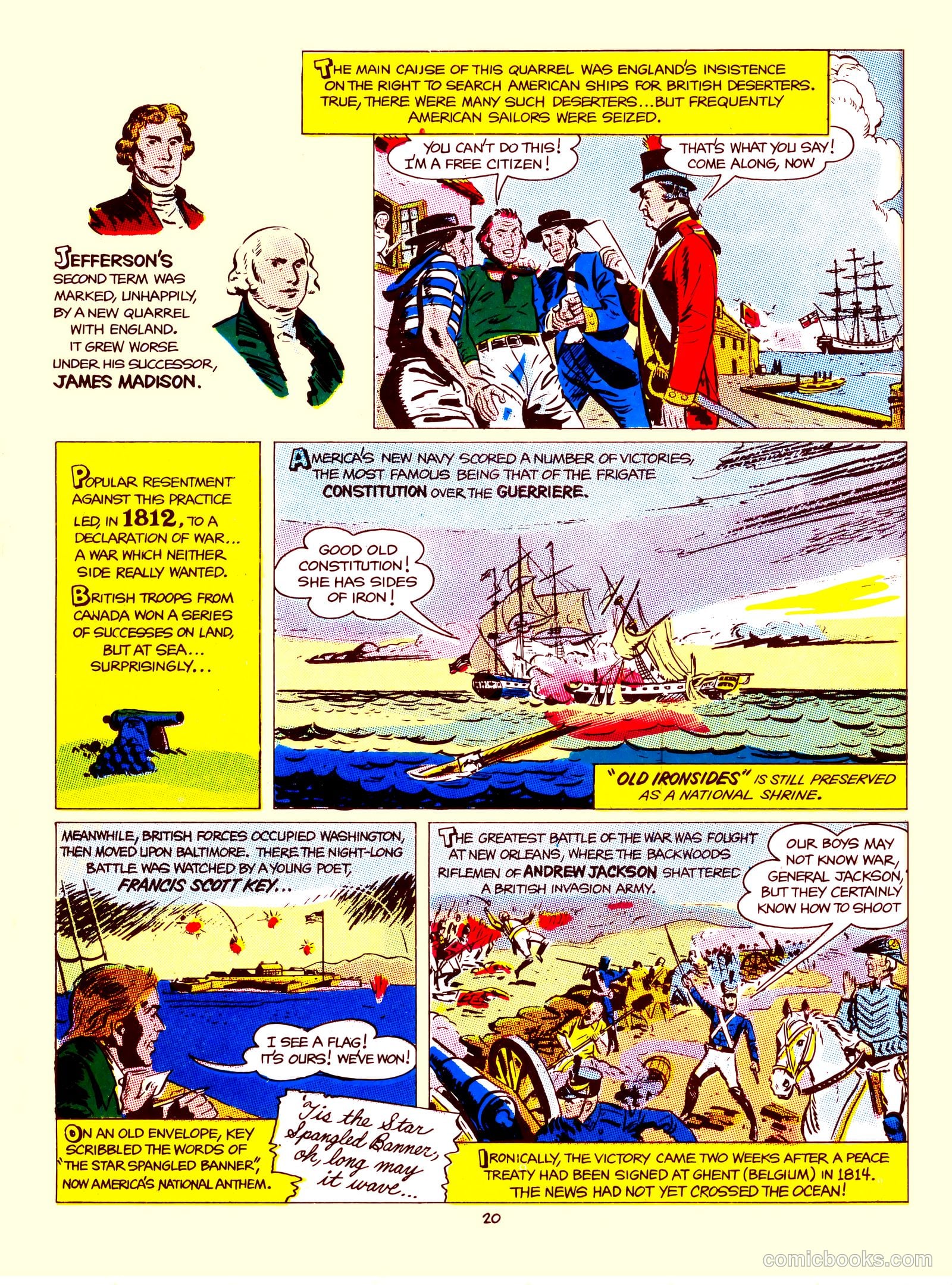 A Picture Story of the United States #nn (1951) — page 20 of 52