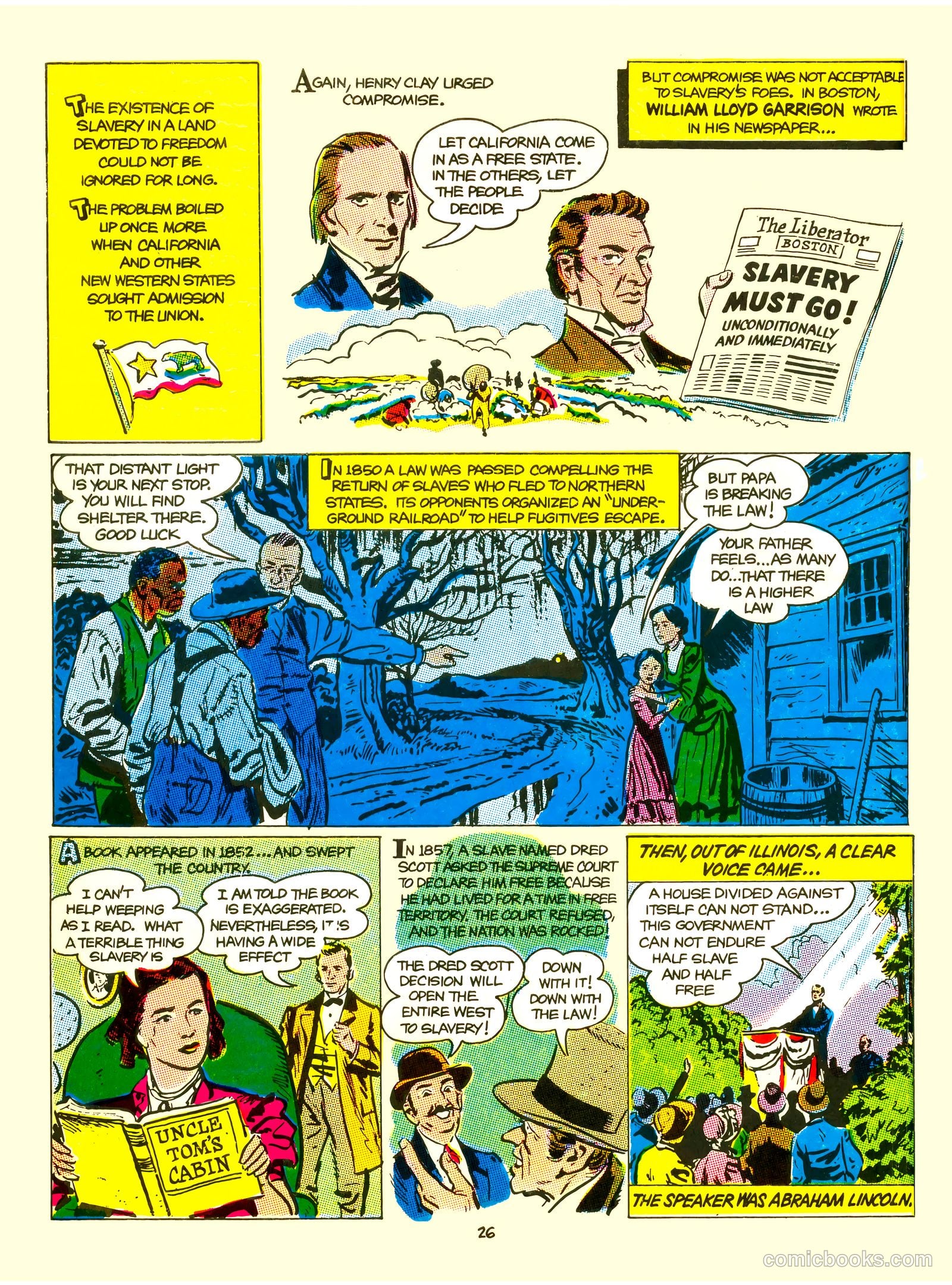 A Picture Story of the United States #nn (1951) — page 26 of 52