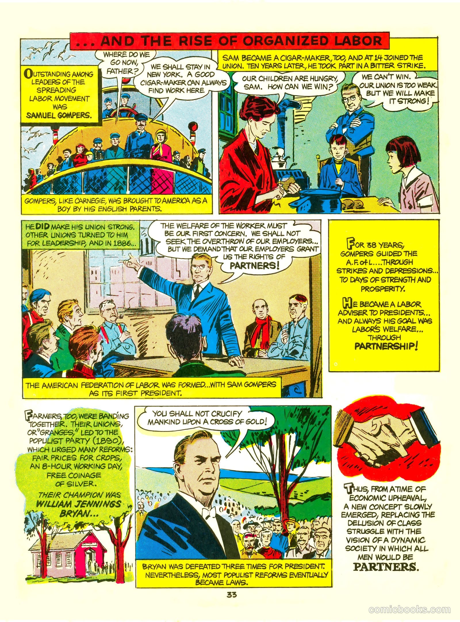 A Picture Story of the United States #nn (1951) — page 33 of 52