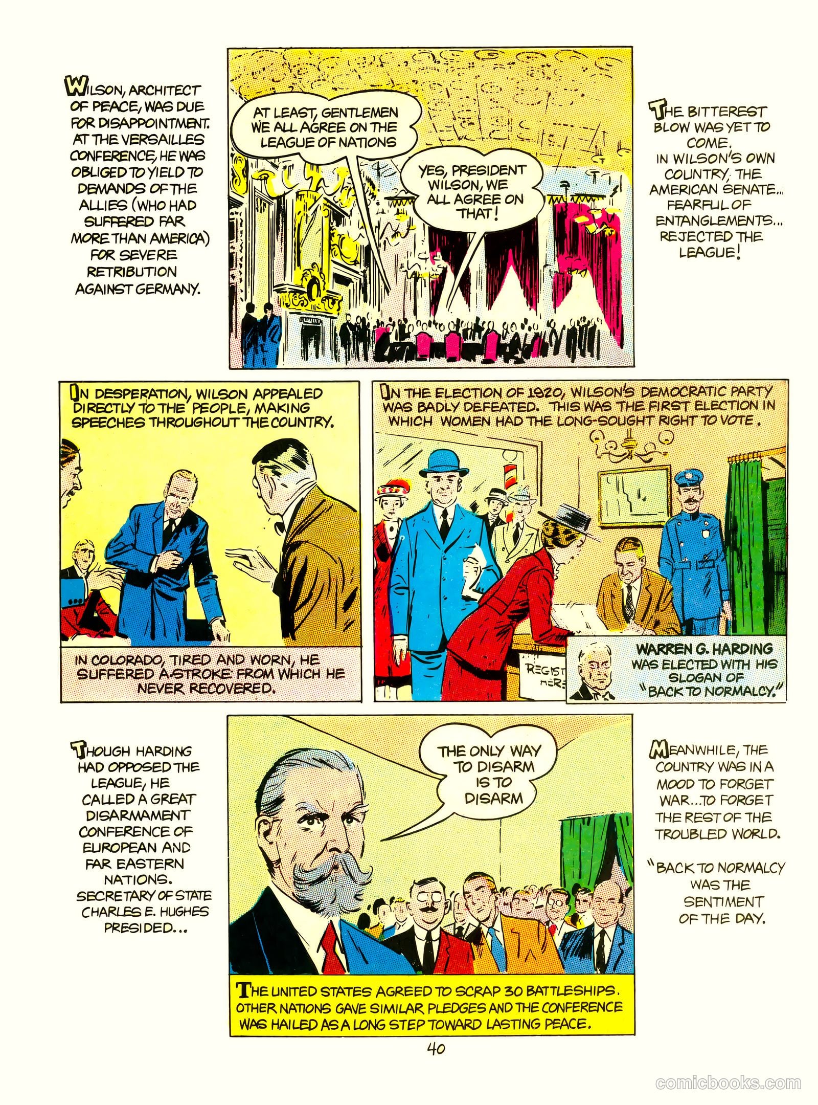 A Picture Story of the United States #nn (1951) — page 40 of 52
