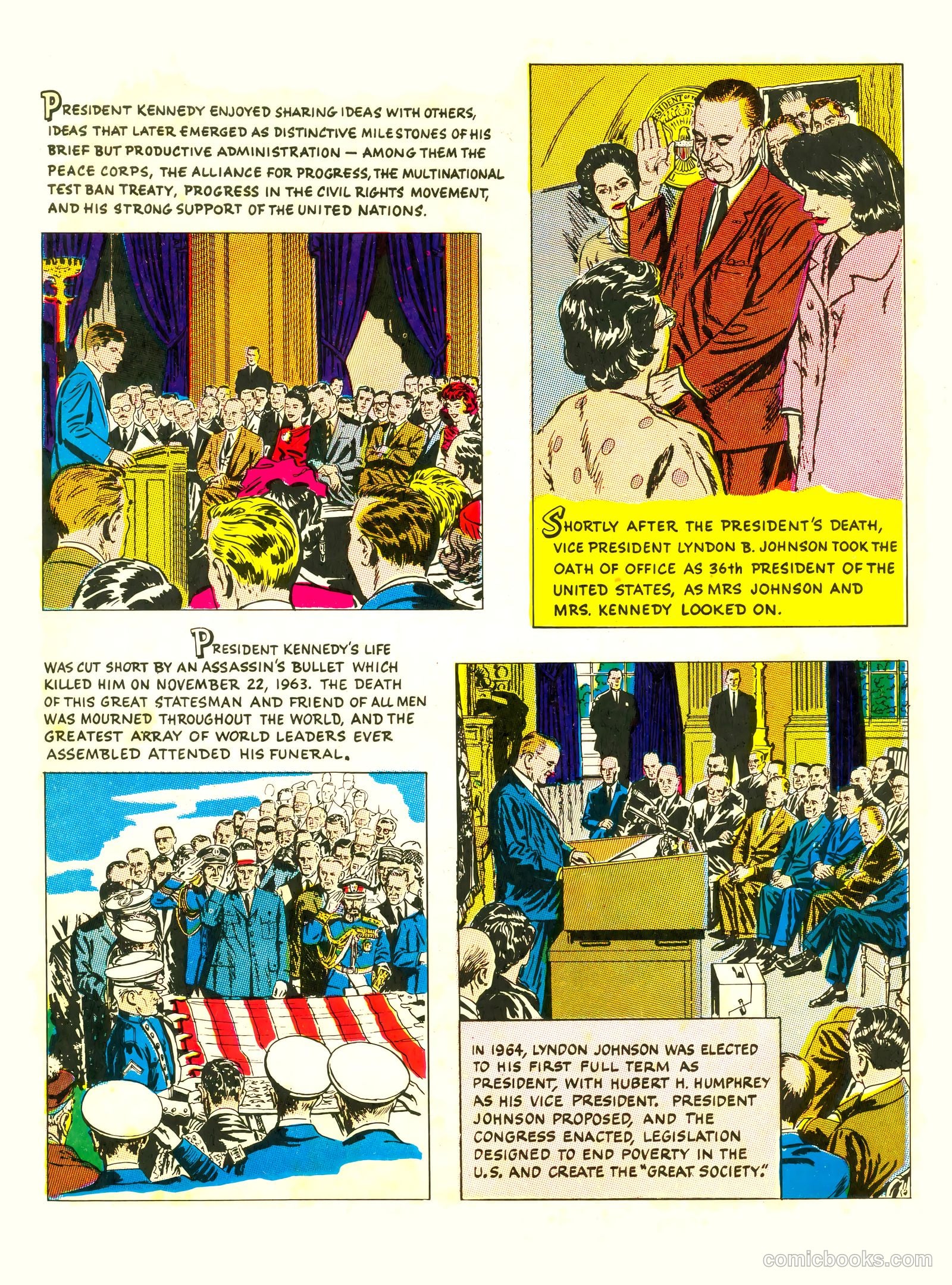 A Picture Story of the United States #nn (1951) — page 51 of 52