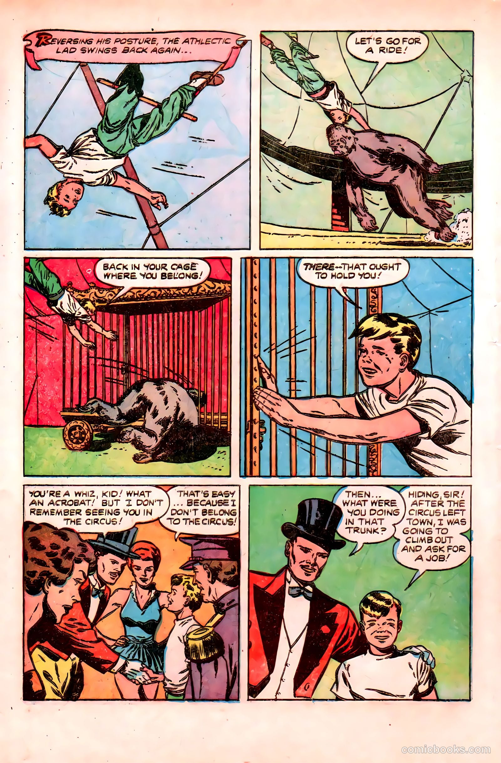 Bike Comics #1 (1949) — page 6 of 36