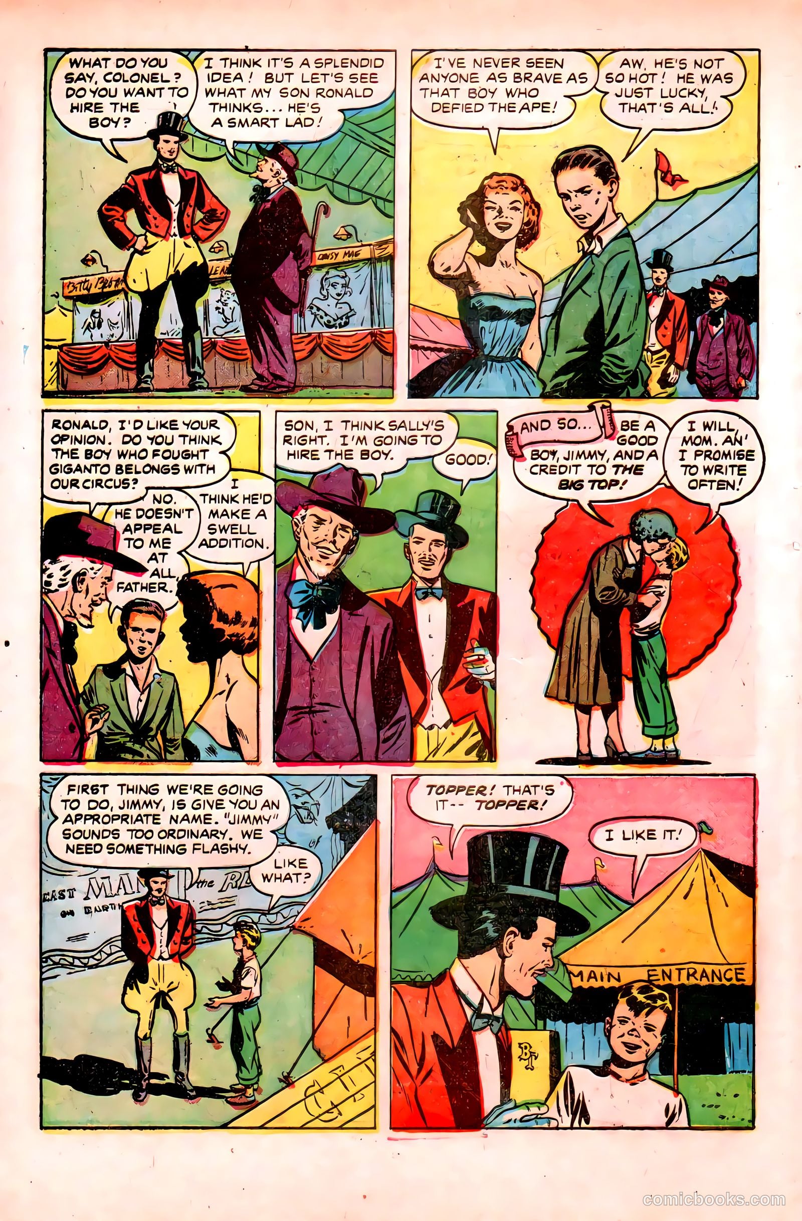 Bike Comics #1 (1949) — page 8 of 36