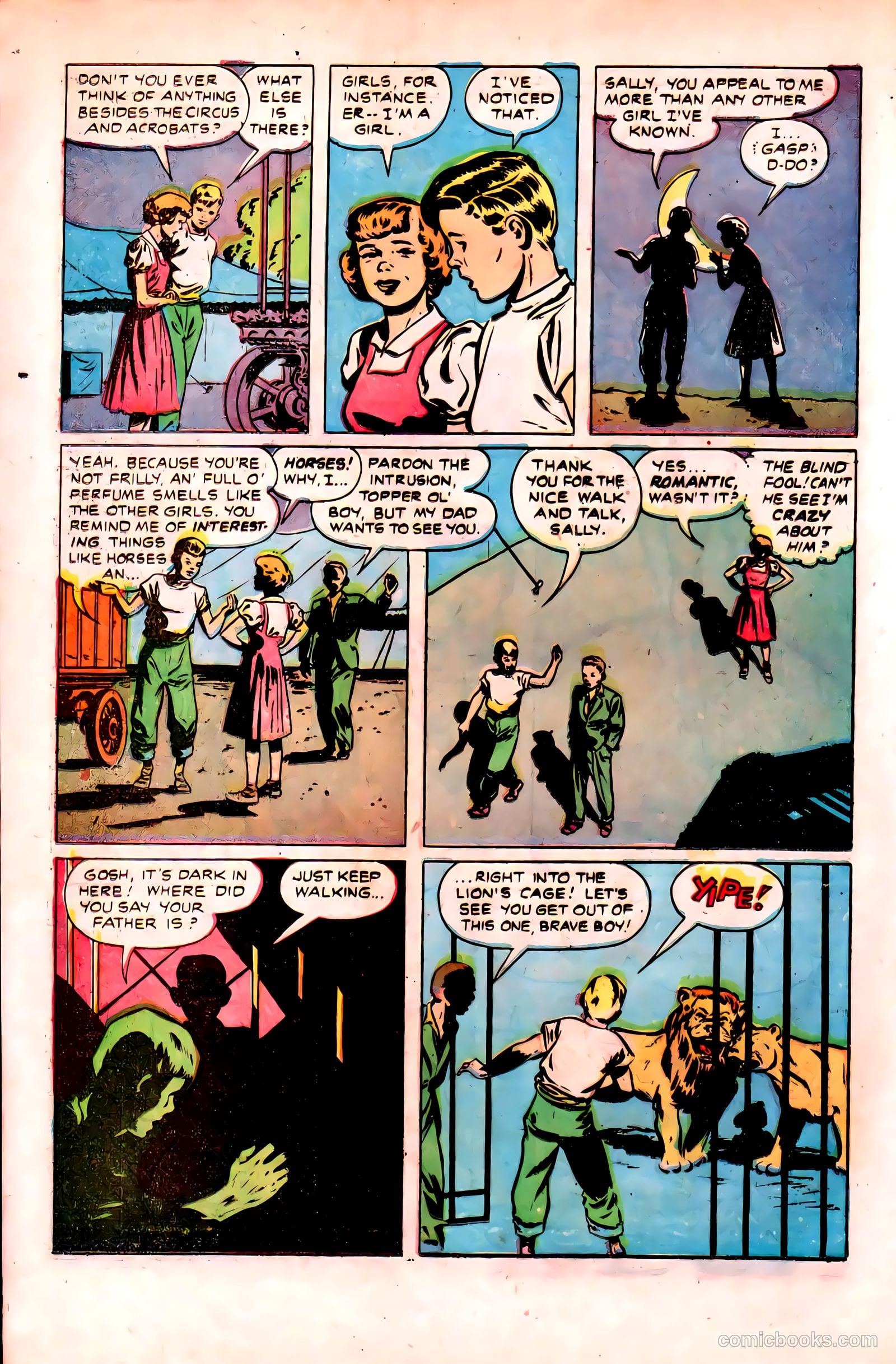 Bike Comics #1 (1949) — page 12 of 36