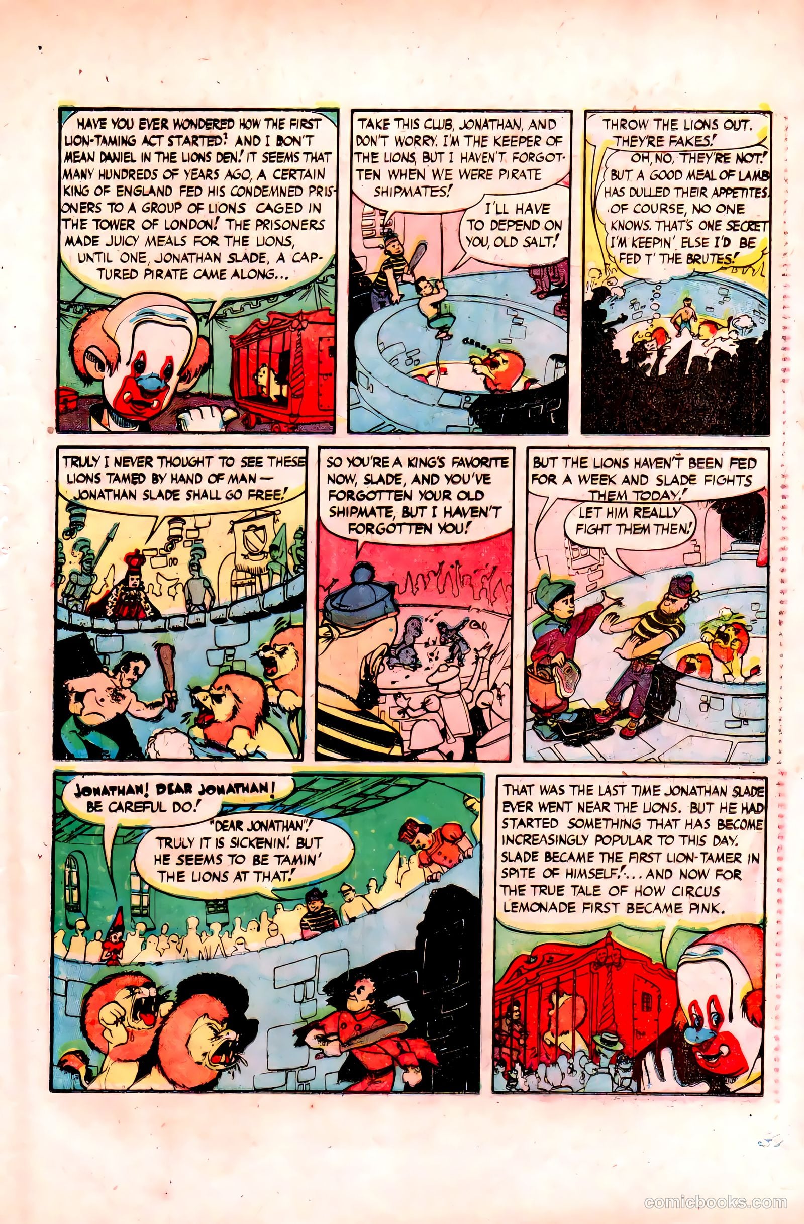 Bike Comics #1 (1949) — page 25 of 36