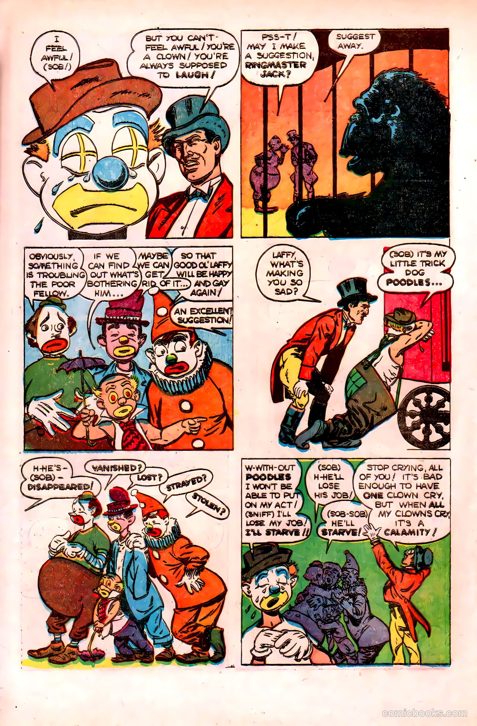 Bike Comics #1 (1949) — page 30 of 36