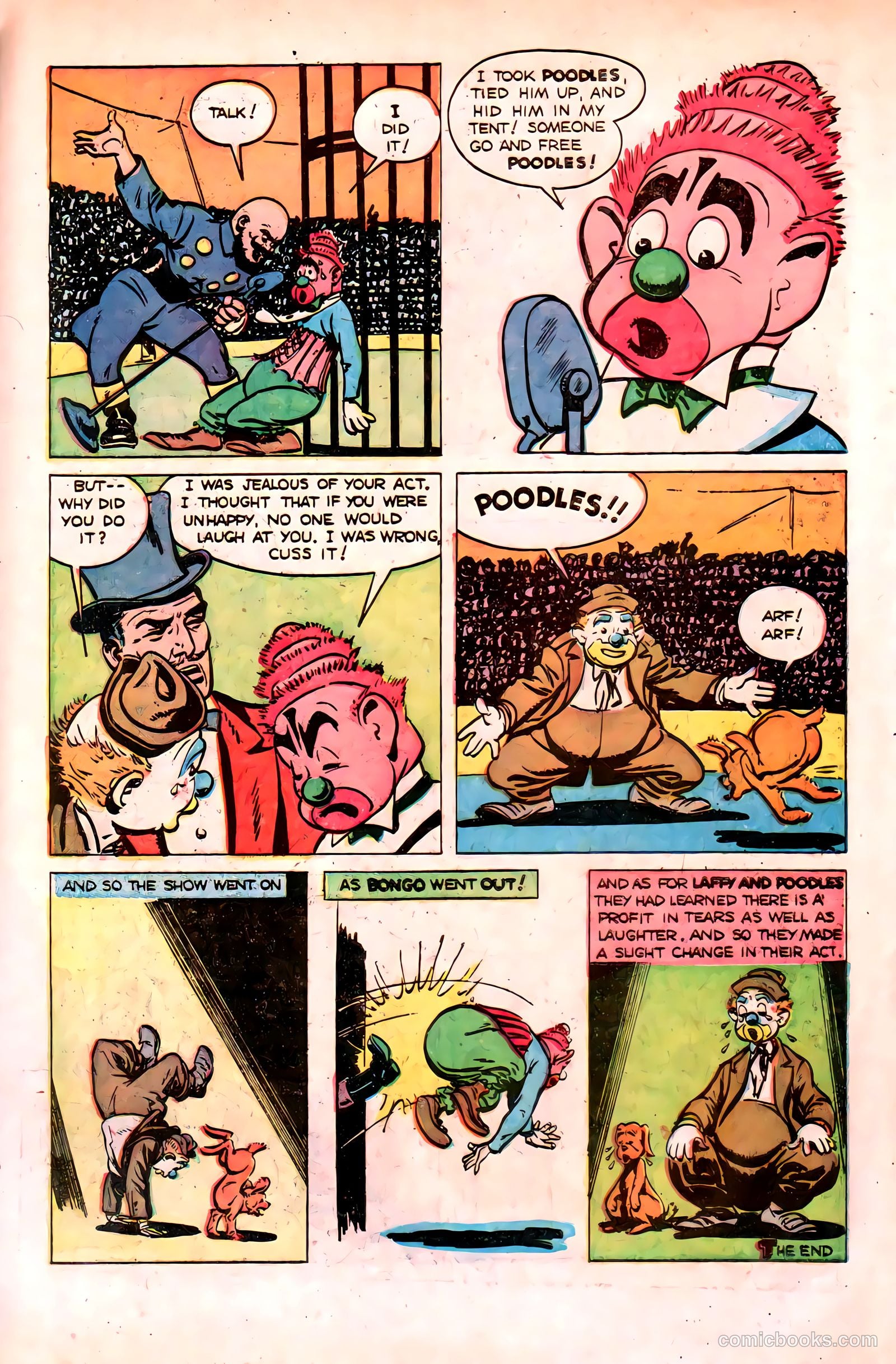 Bike Comics #1 (1949) — page 34 of 36