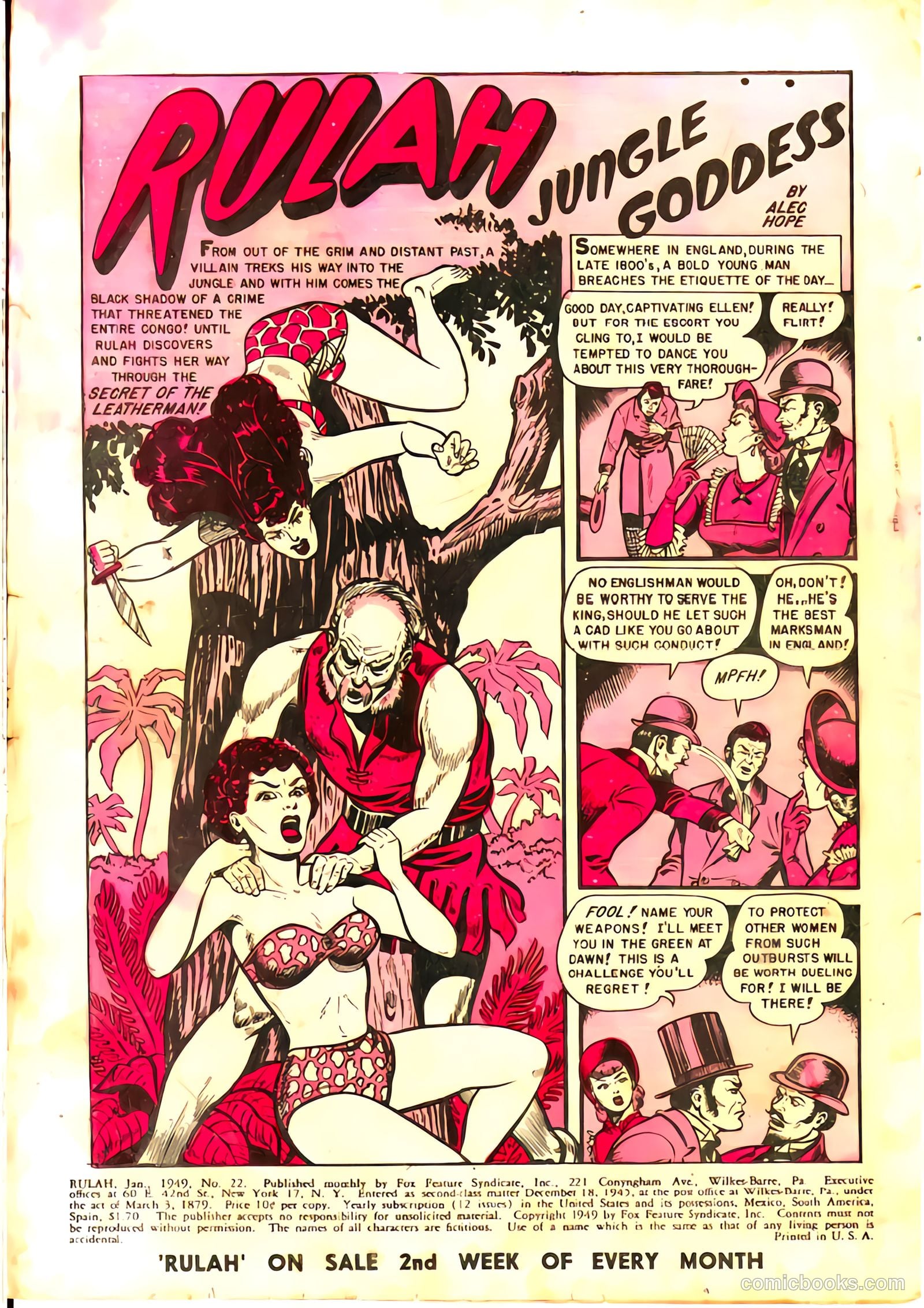 Rulah Jungle Goddess #22 — page 3 of 37
