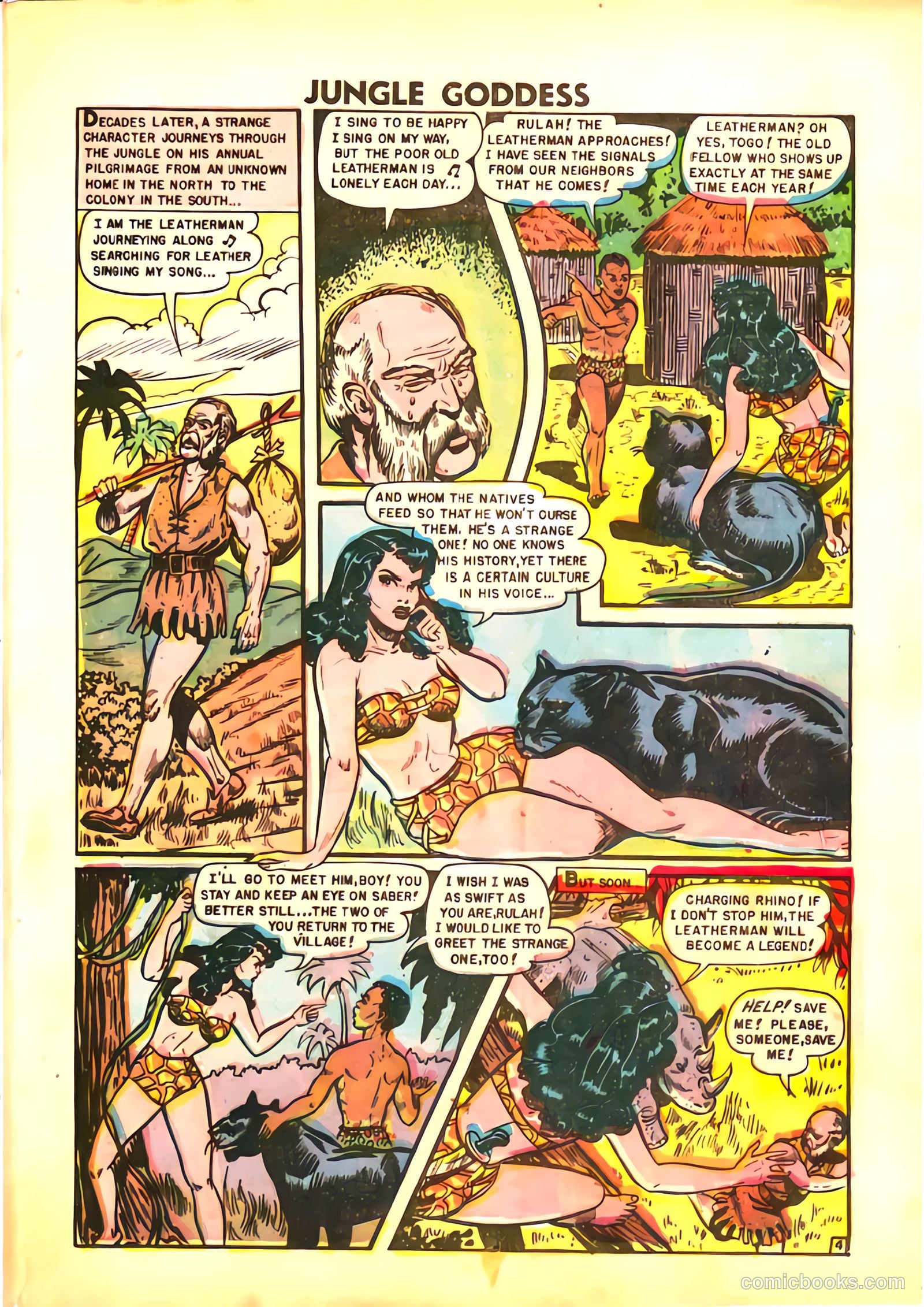 Rulah Jungle Goddess #22 — page 6 of 37