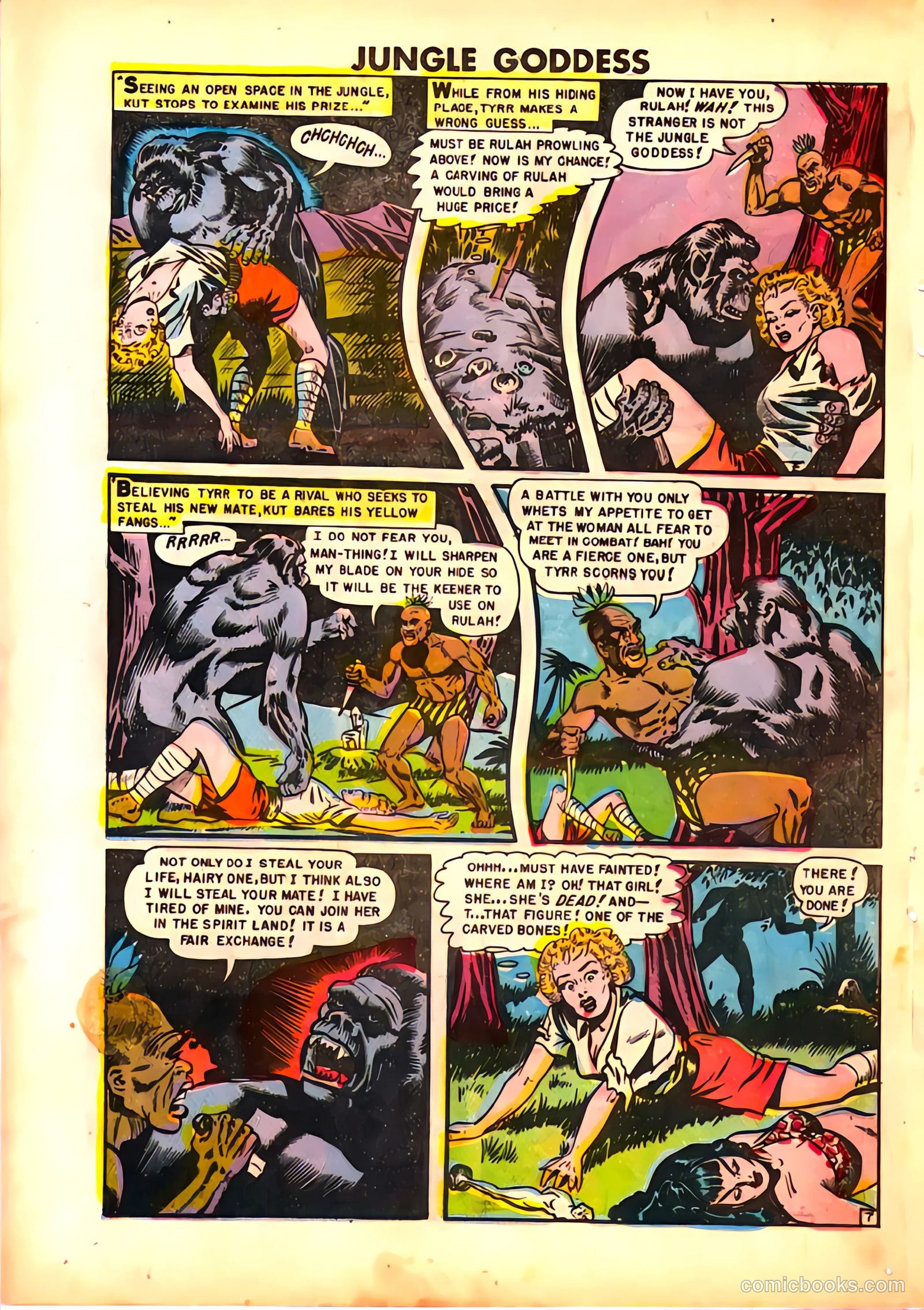 Rulah Jungle Goddess #22 — page 21 of 37