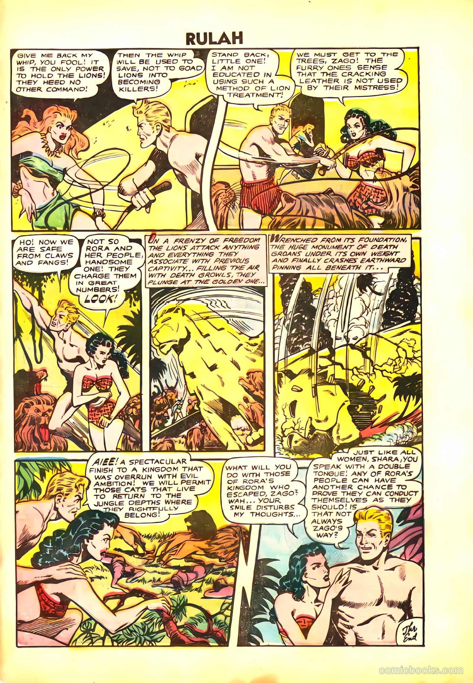 Rulah Jungle Goddess #22 — page 34 of 37