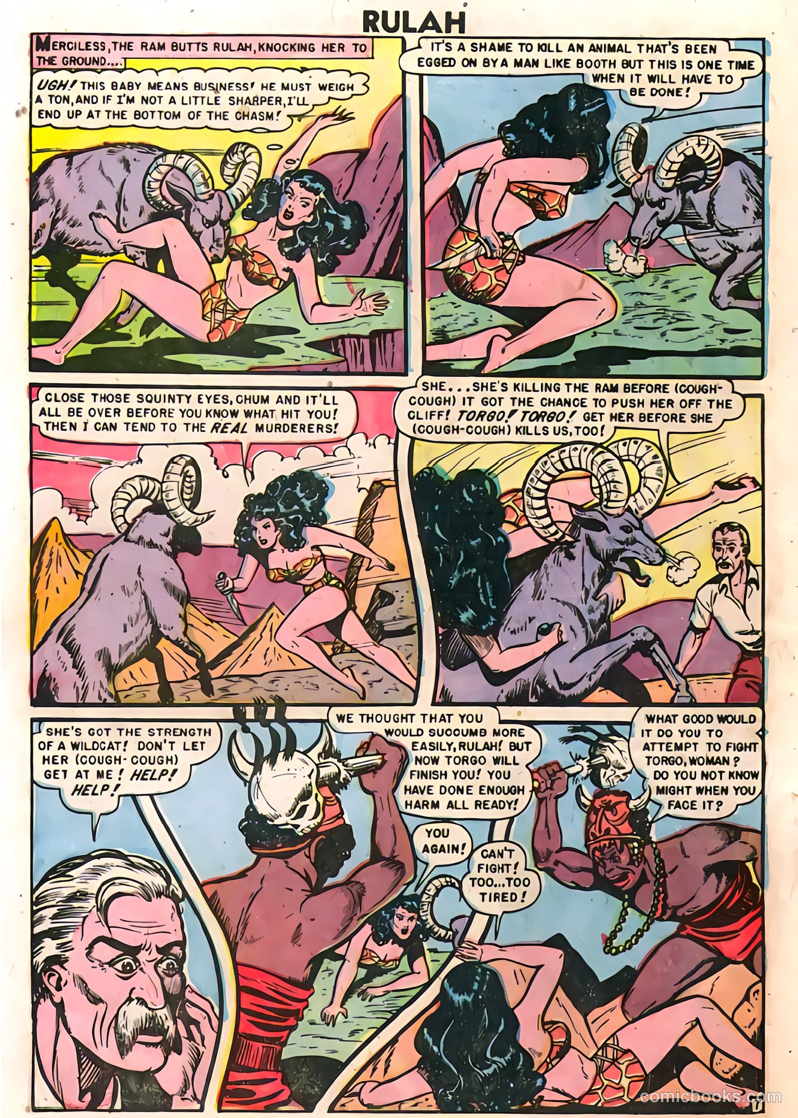 Rulah Jungle Goddess #23 — page 8 of 36